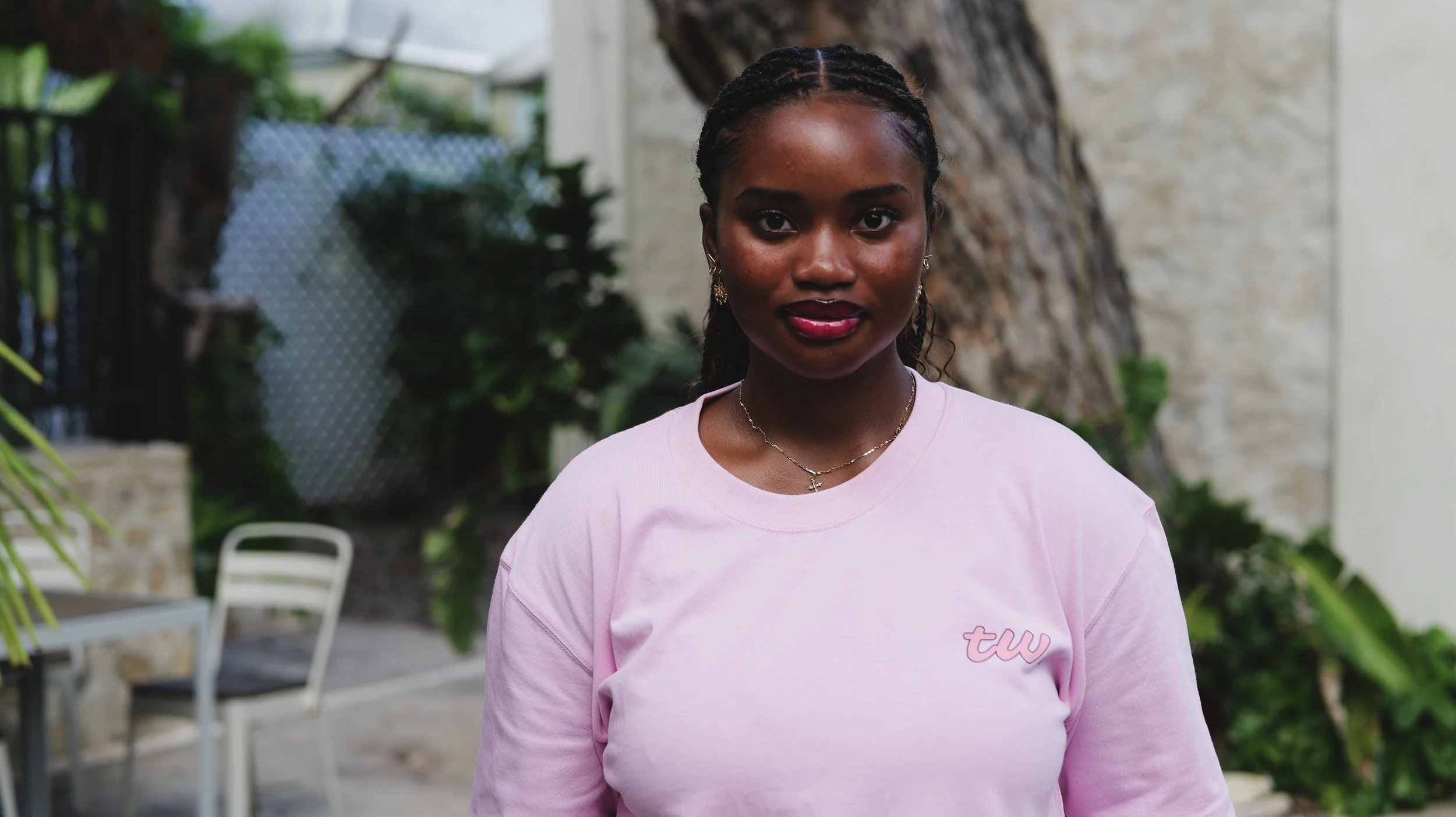 The Classic Pink Oversized Tee