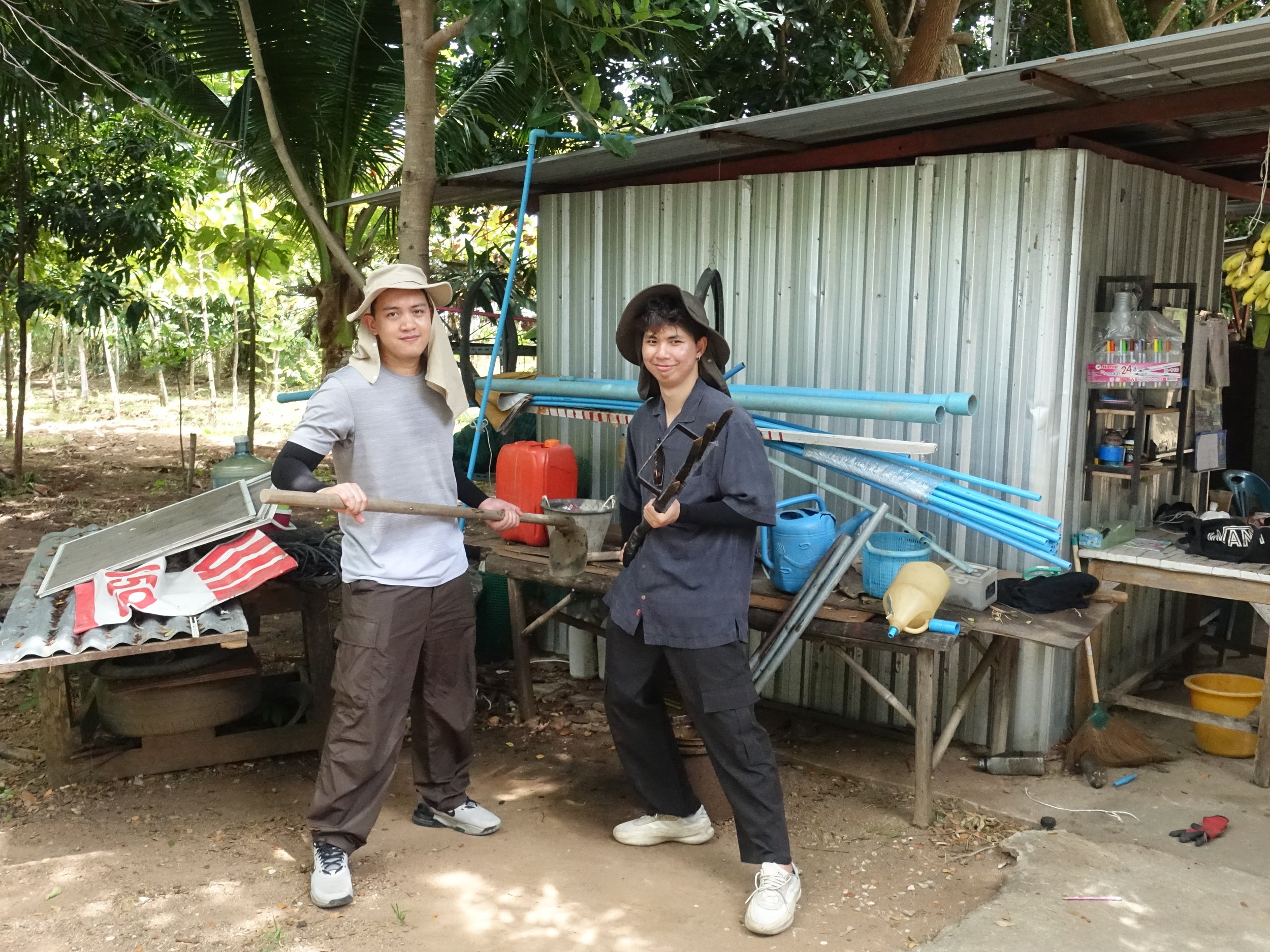  Two of our interns: Beam and Potter 