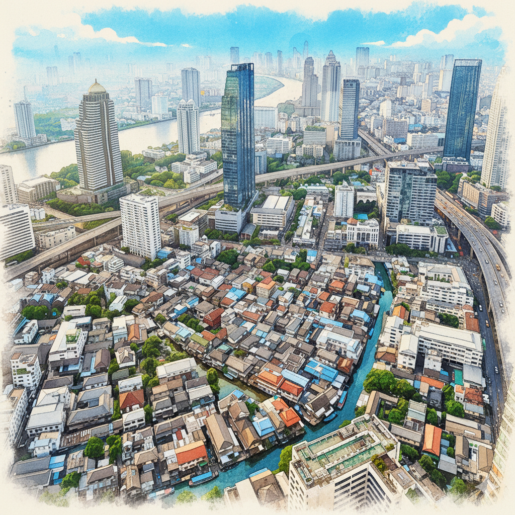 Siam-Ratchathewi: A Neighborhood Woven from Silk and Stories