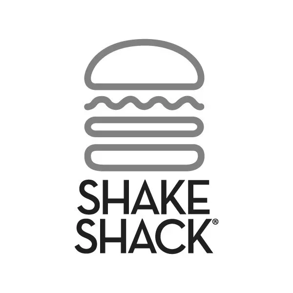 Shake Shack logo with a stylized burger graphic above the text.