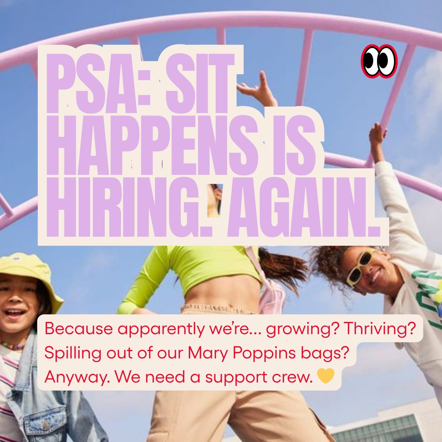 Tag someone who would THRIVE in this chaos.
Share with your Geelong crew.
And if this feels like your dream job &mdash; IT PROBABLY IS. 🌈💛

#SitHappens #SitLegends #WorkWithSitHappens #SitHappensJobs #JoinTheSitCrew #GeelongJobs
#GeelongCareers
#Ge