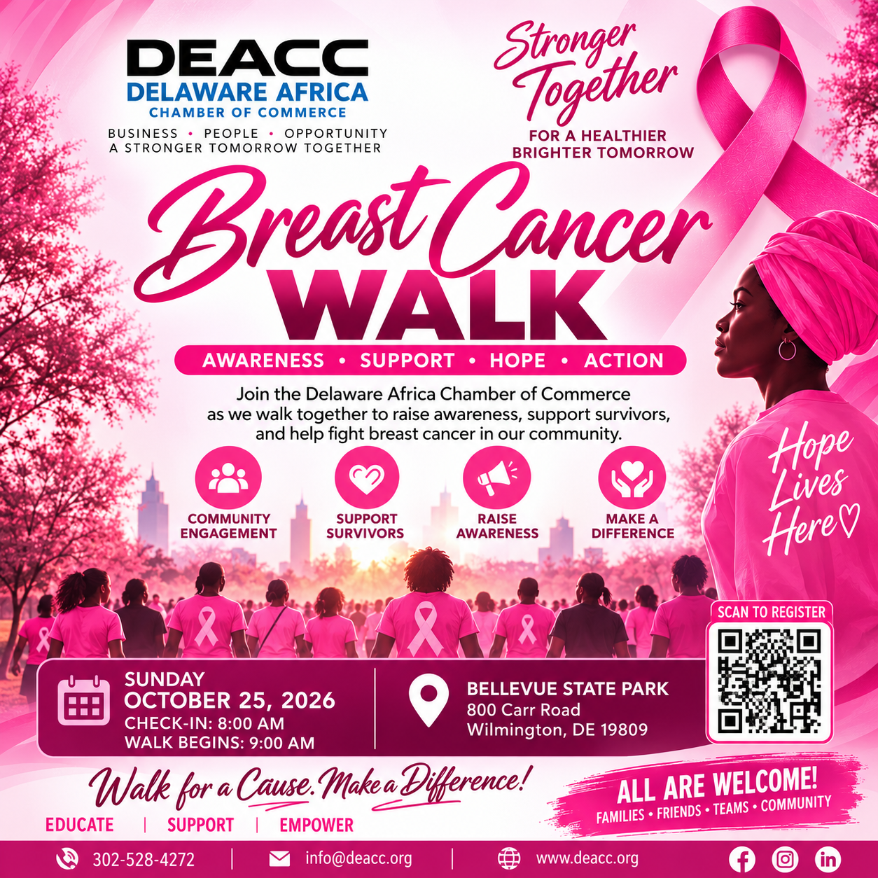 DEACC Breast Cancer Awareness Walk 2026