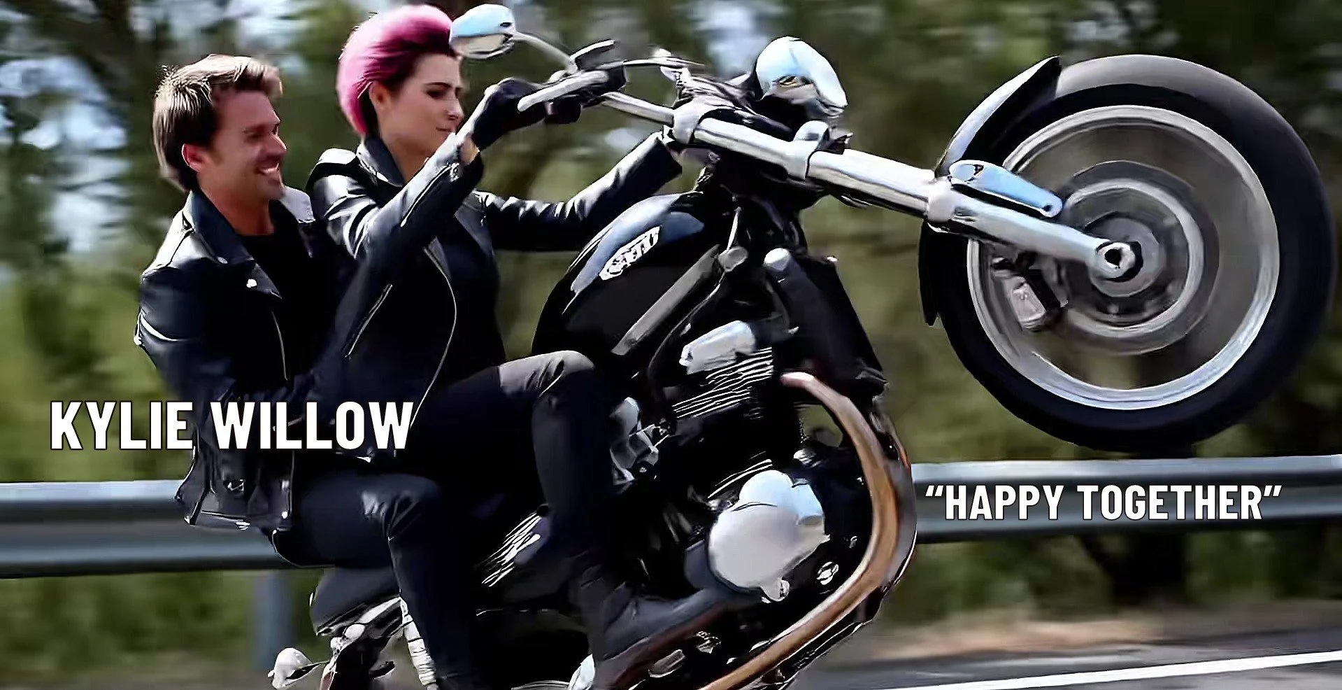 Riding a Harley with a Special Someone!