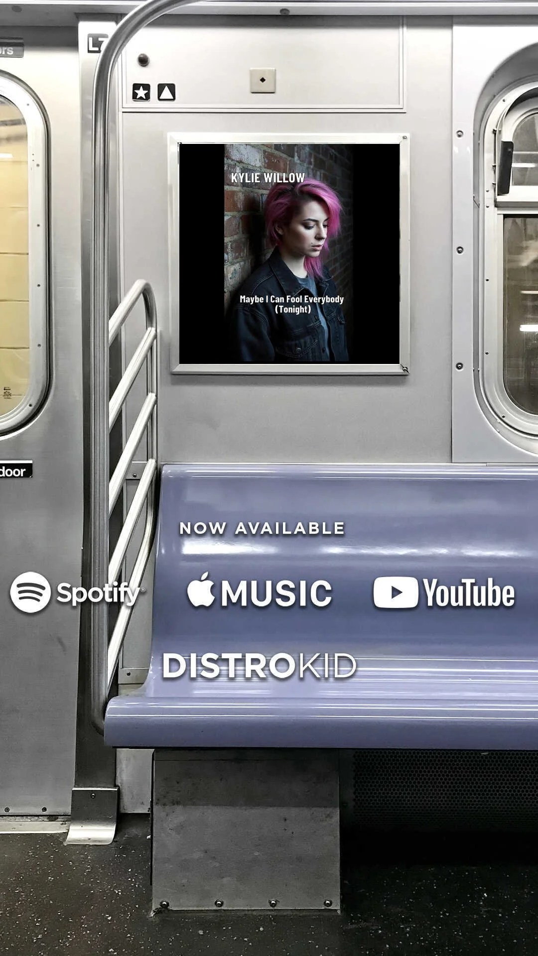 Kylie Willow "Maybe I Can Fool Everybody (Tonight) Cover song from Crack The Sky