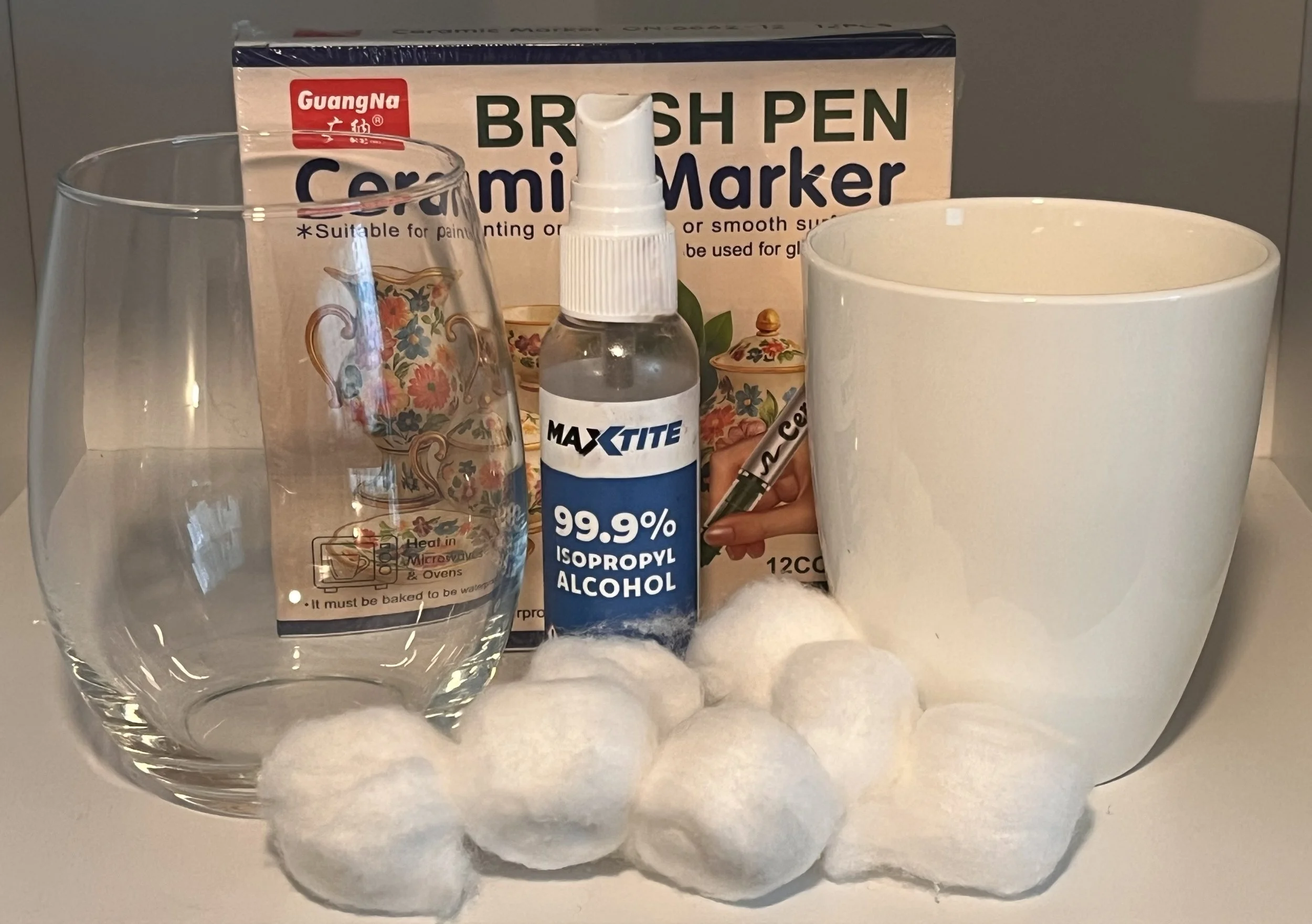 Test a Hobby: Porcelain Mug/Glass Painting