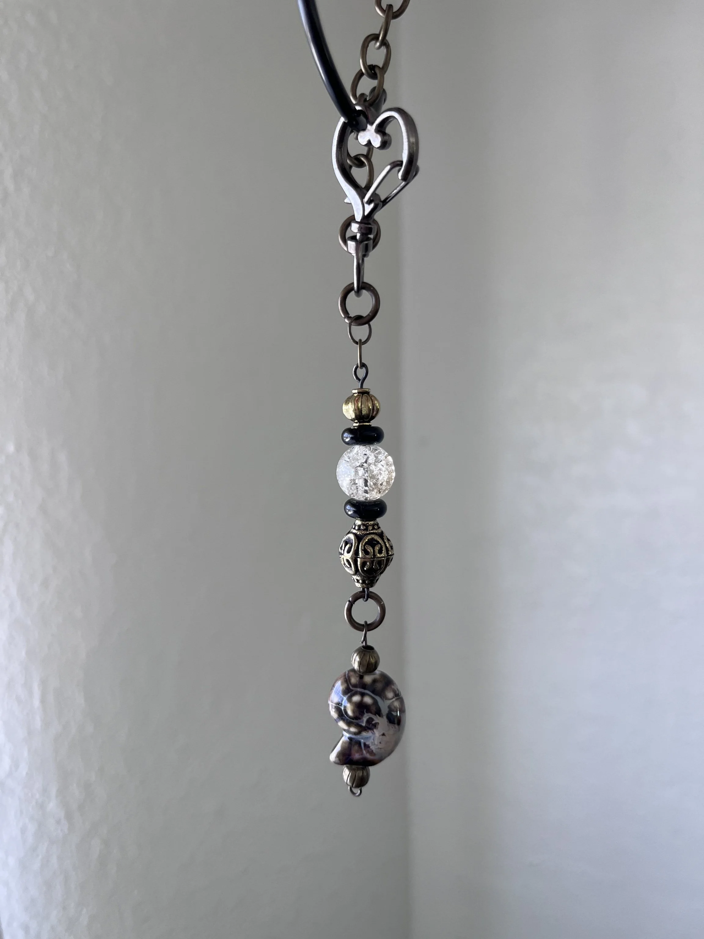 Antique Starfish Single strand with shell.jpeg