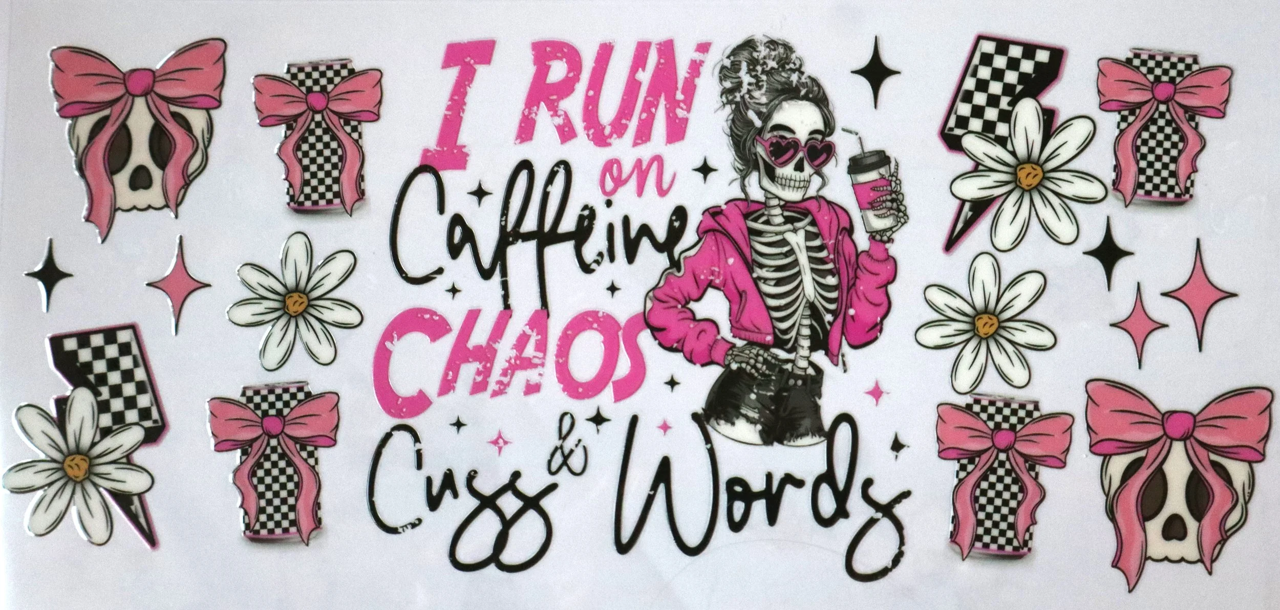 Caffeine, Chaos, Cuss words