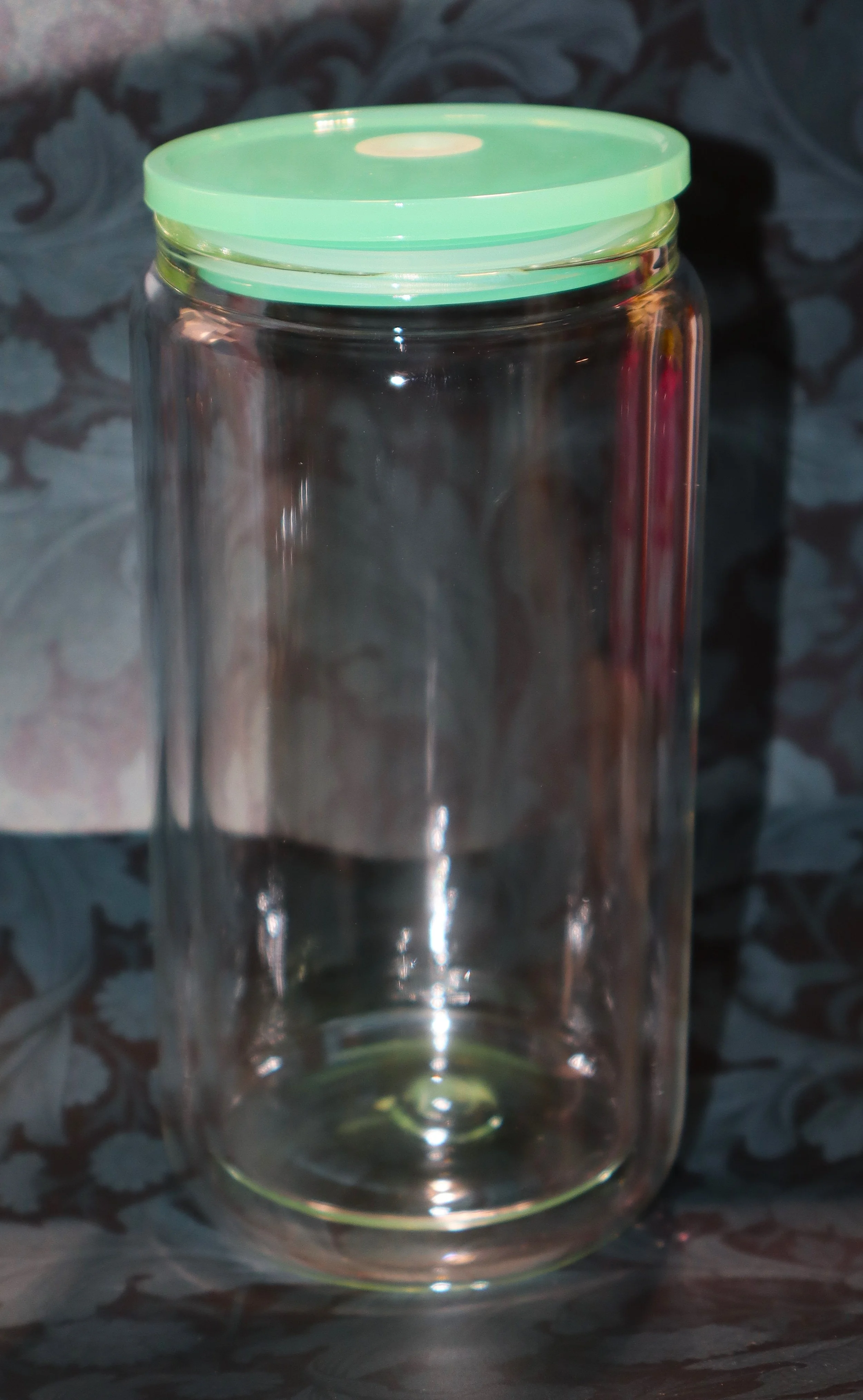 16 Oz Glass Snow globe Cup