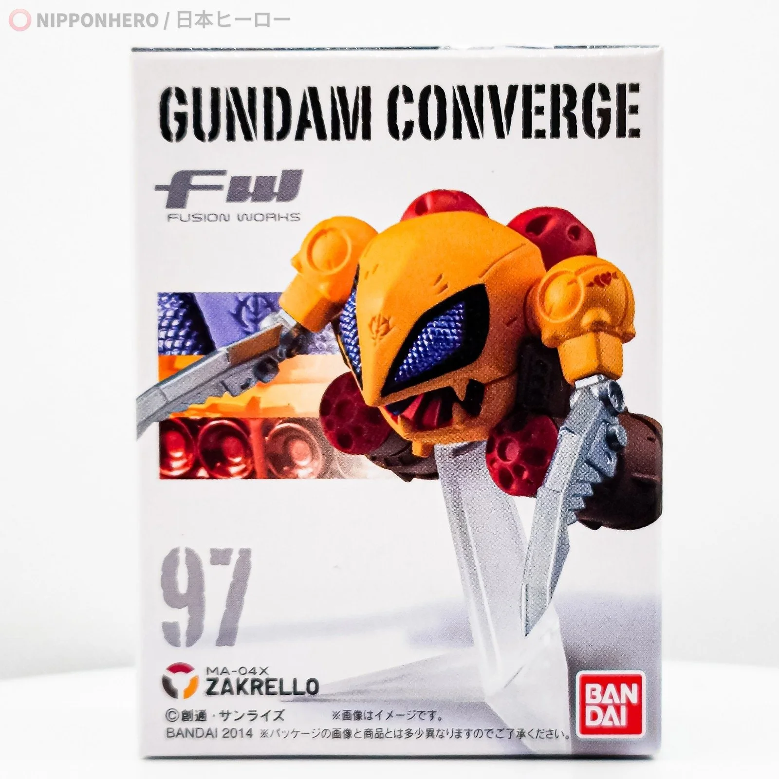 Gundam Converge ZAKRELLO Zeon Mobile Suit Figure #48 from Gundam UC 0079