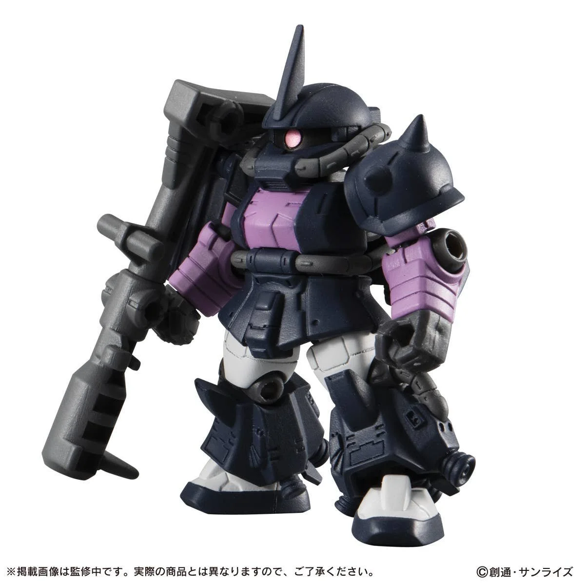 Mobile Suit Ensemble ZAKU II HIGH MOBILITY TYPE BLACK TRI-STARS Action Figure Special from Gundam UC 0079