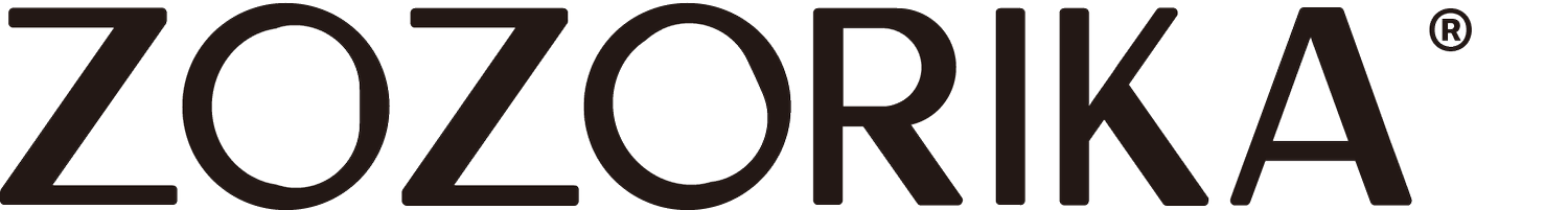 The ZOZORIKA logo in black text.