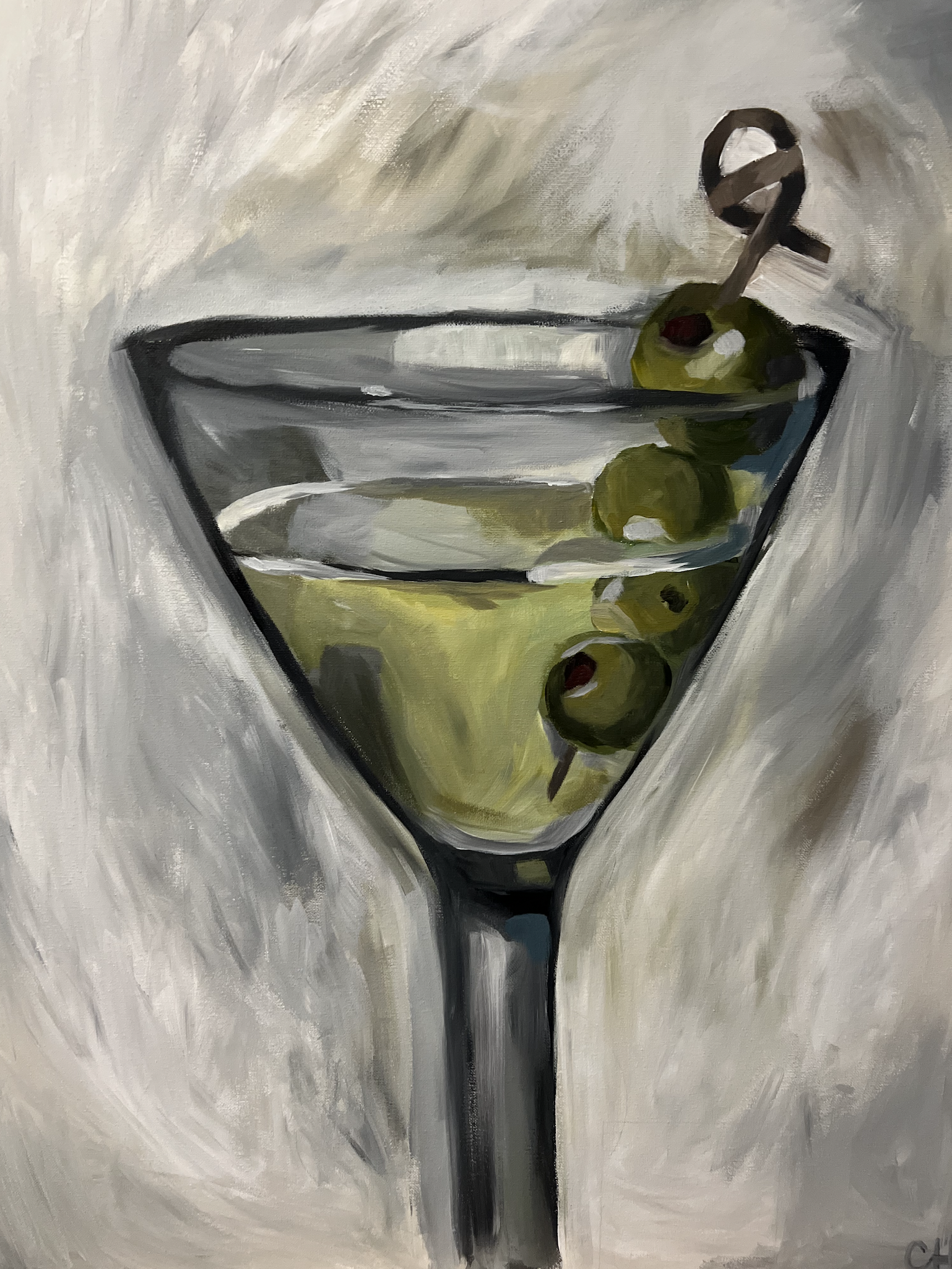 Acrylic on Canvas 24 x 18 (2022)