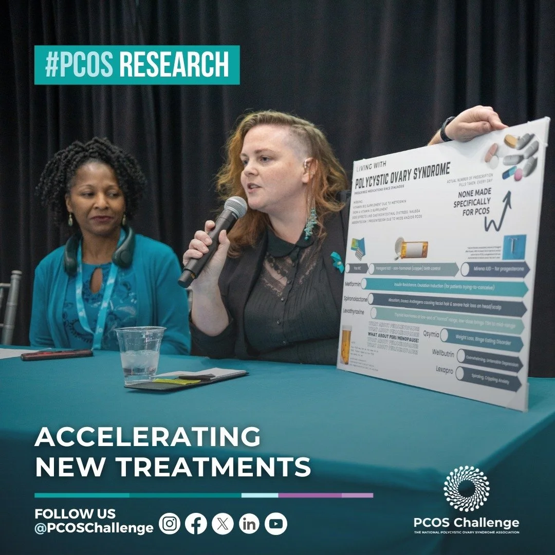 Speaking Panel for PCOS Challenge in 2023 presenting to FDA on the need & direction for treatment options. Patient Advocacy Board member for 3 years (2020-2023)