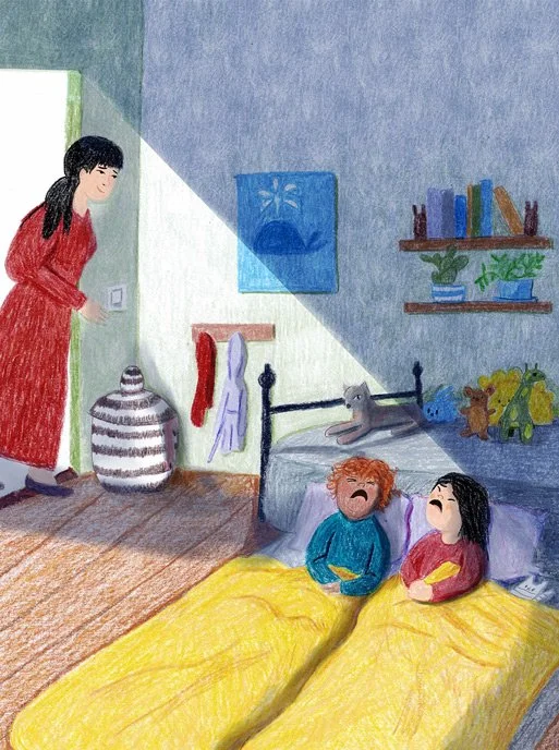 meisjes huilen in slaapkamer.jpg
