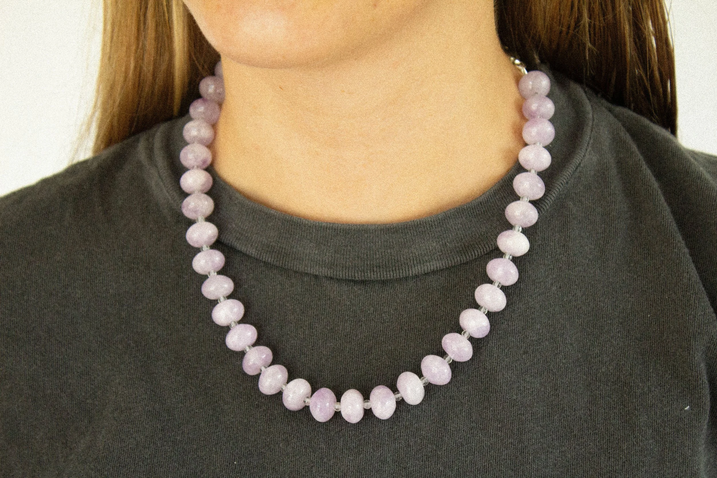 Amethyst Beaded Necklace