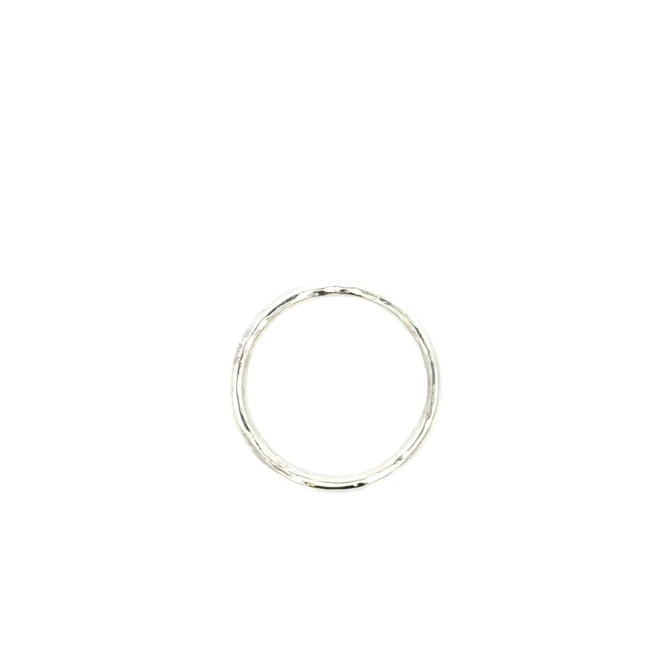 Thin Silver Pinky Ring