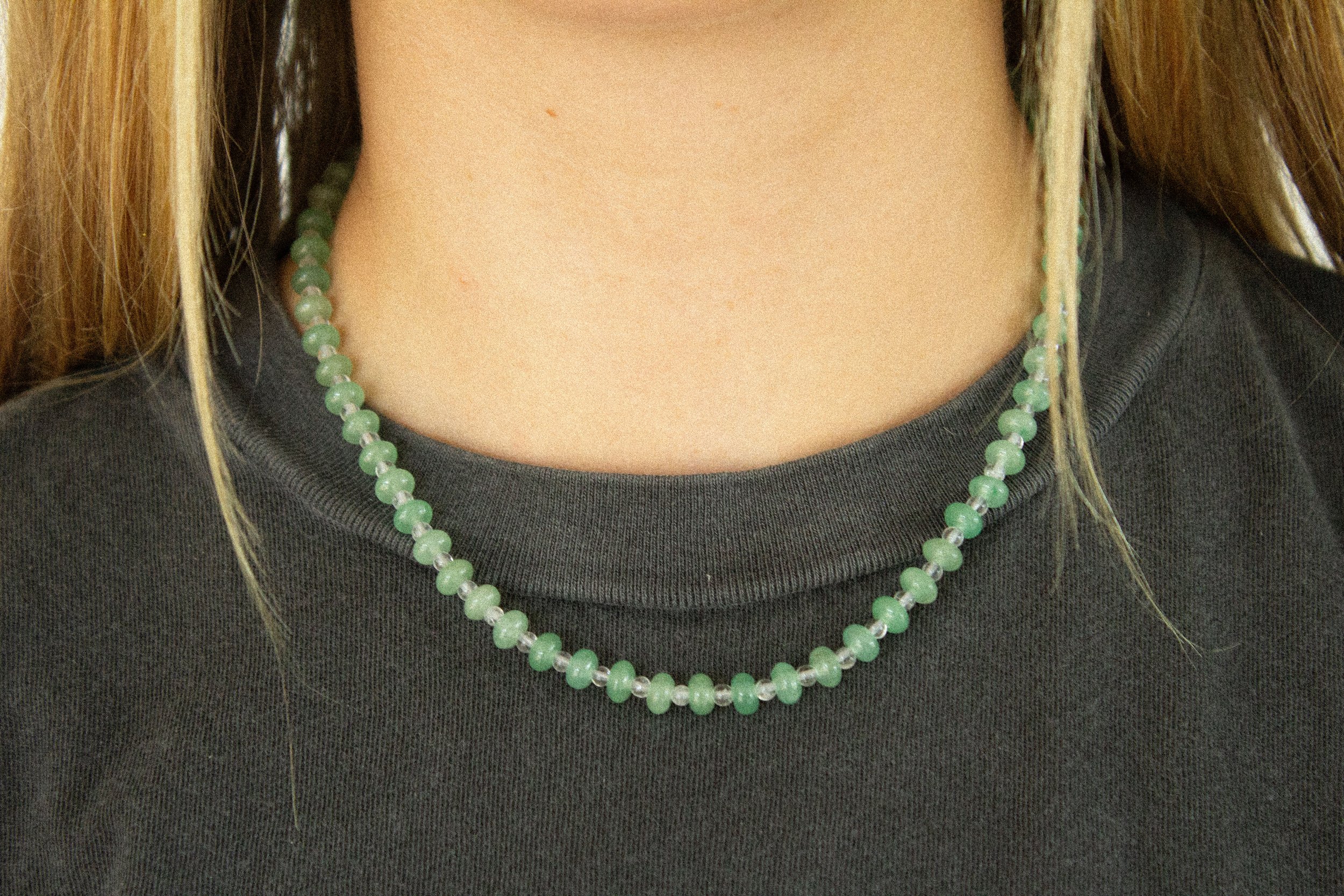 Aventurine Beaded Necklace