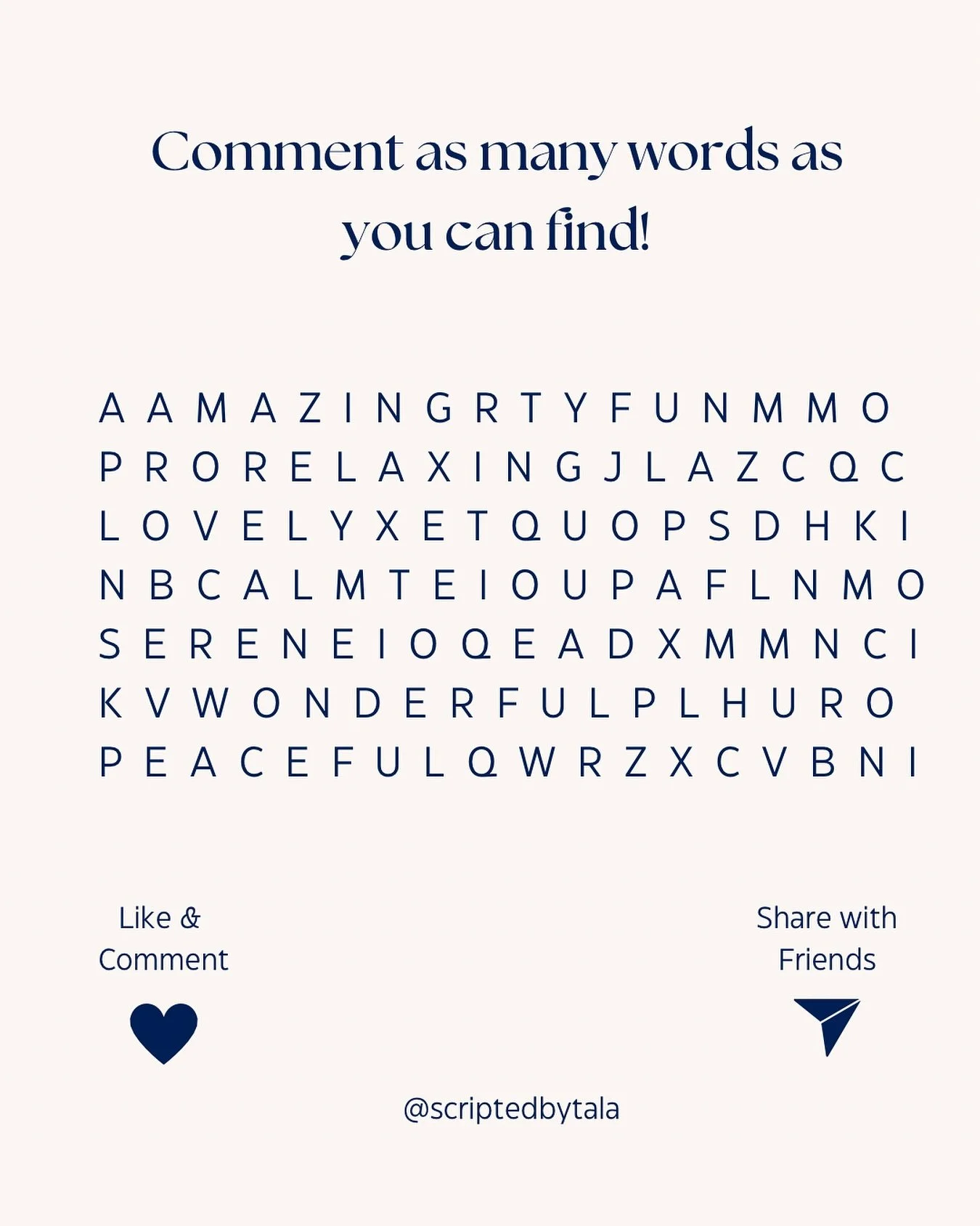 Comment below! 👇🏼