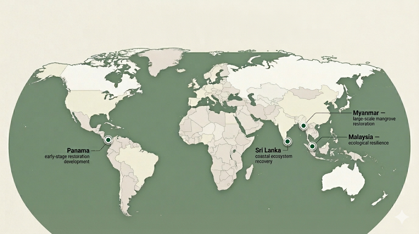 Butterfly effect map for Trees for Life