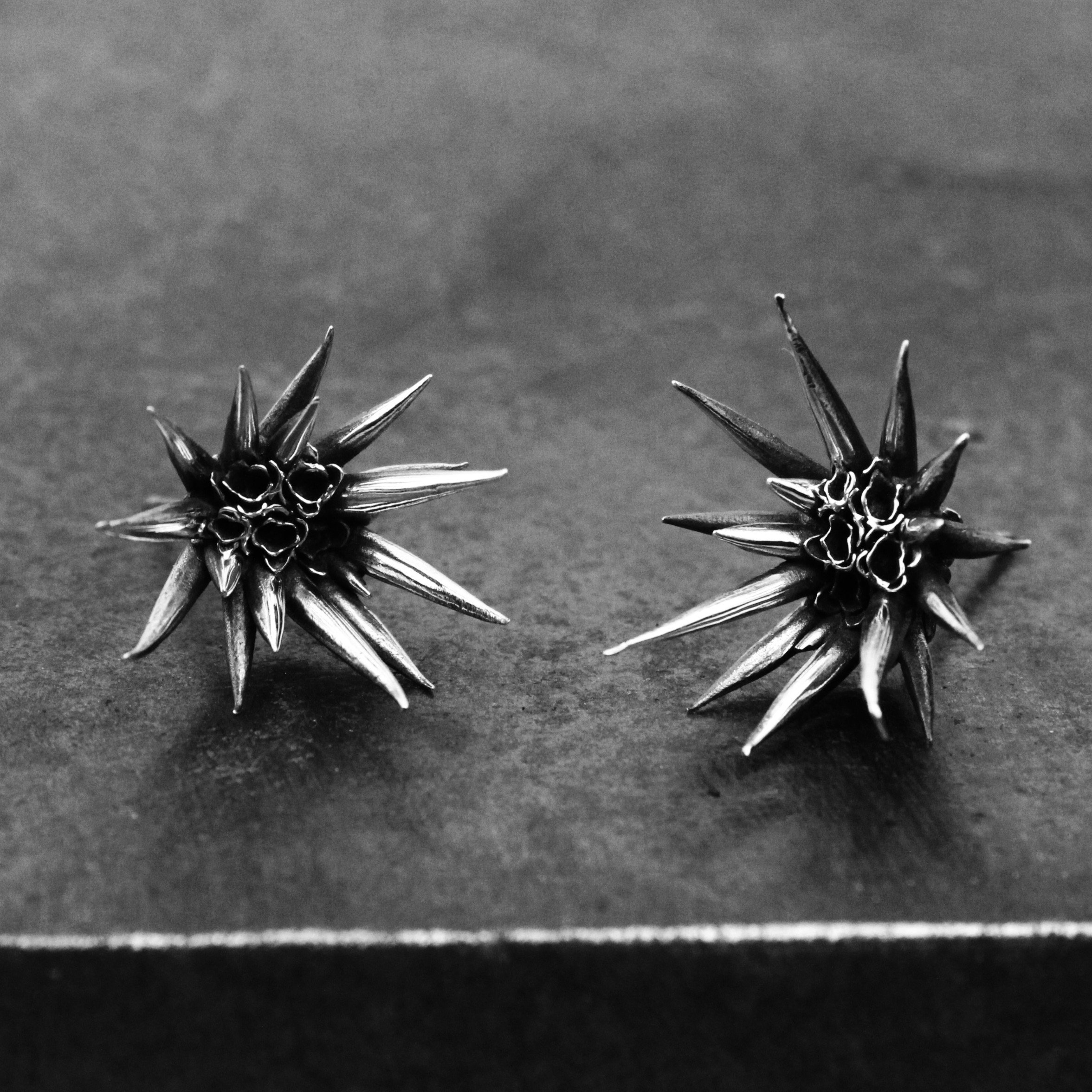 Cruel Sanctuary Stud Earrings