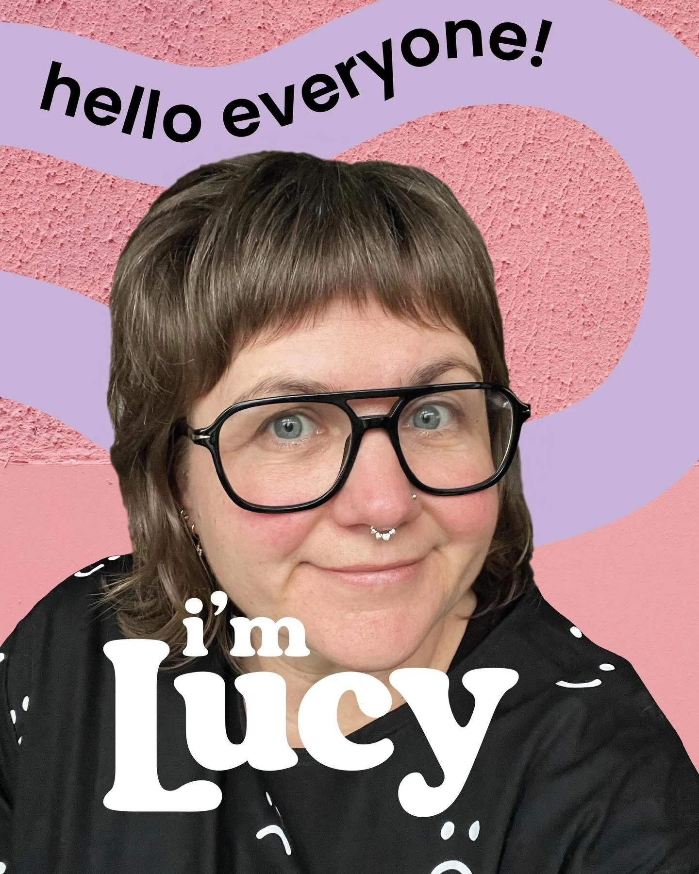 Hello my people! 👋

I&rsquo;m Lucy Skelton. I&rsquo;m 45 and I&rsquo;ve been working as a designer since I turned 20 (yikes 🫣👵🏻)

In my time, I&rsquo;ve worked for some huge brands like Tesco, Wagamama and Ocean Spray. 

But I love working for th