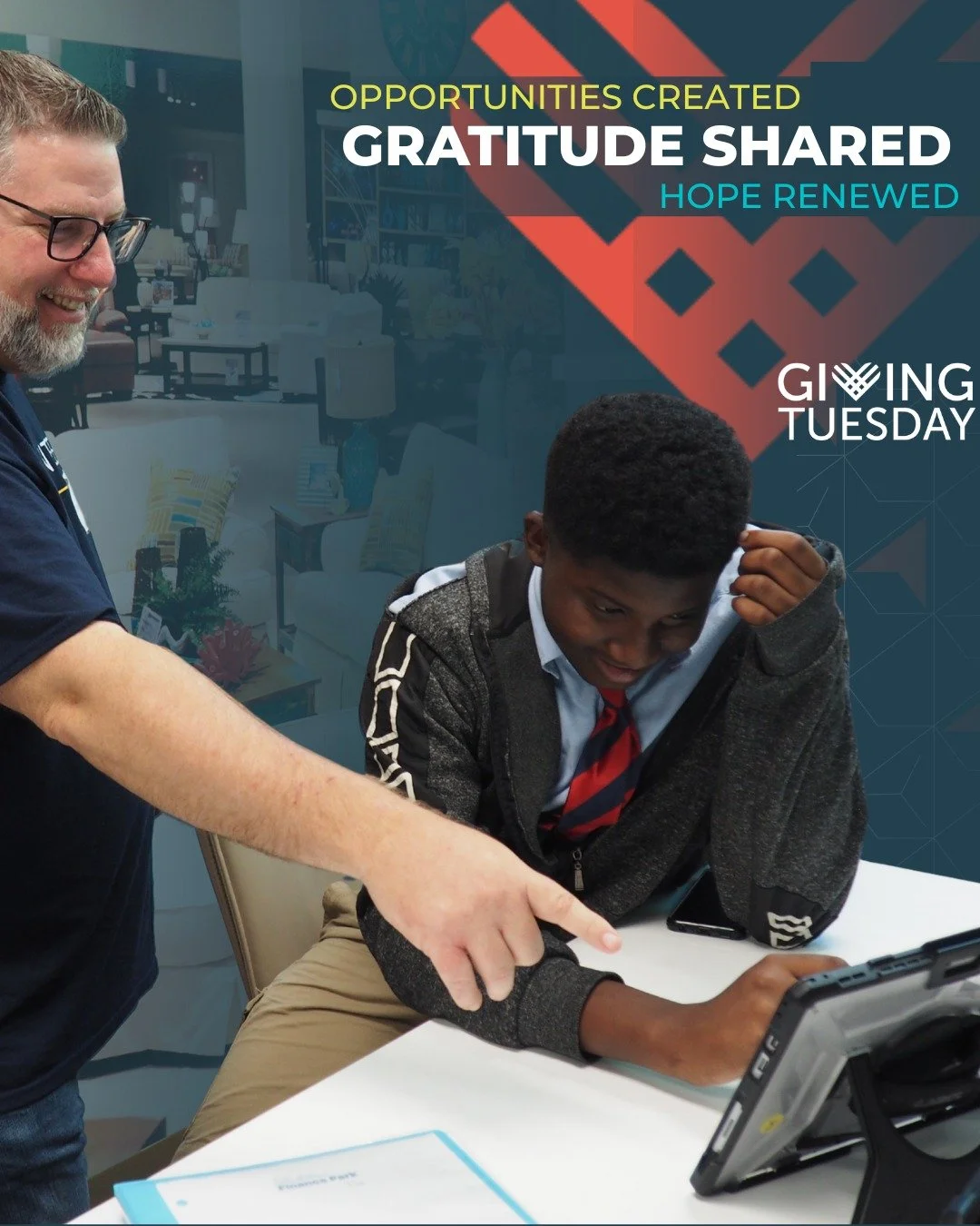 This #GivingTuesday, we're taking a moment to pause and celebrate the community that fuels our mission.

Because of the generosity of our supporters, volunteers, and partners,  students across Tampa Bay are gaining the confidence, skills, and real-wo