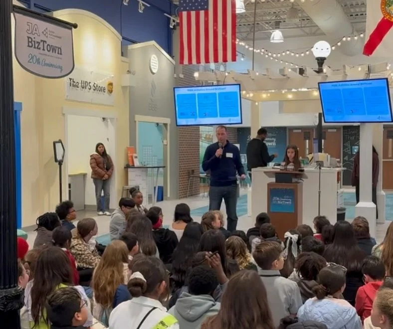 For more than 20 years, @iheartmediaofficial has brought the airwaves to life inside Muma JA BizTown.
Thousands of students each year experience the excitement of running their own city, and iHeart Media&rsquo;s presence has been a staple in making t