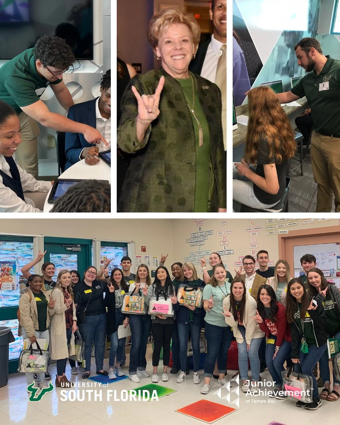 Junior Achievement of Tampa Bay is honored to recognize Rhea Law for her incredible leadership, advocacy, and dedication to shaping a brighter future for young people during her time as president at the University of South Florida. 

From the classro