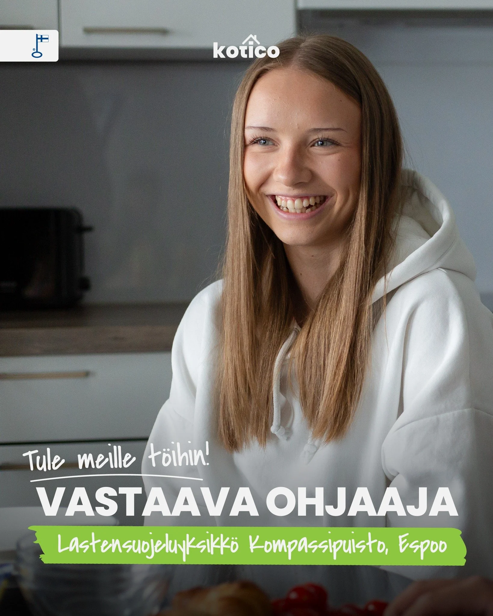 Tule meille t&ouml;ihin! Vastaava ohjaaja, Lastensuojeluyksikk&ouml; Kompassipuisto, Espoo 📍

Etsim&auml;ll&auml;mme vastaavalla ohjaajalla on vankkaa osaamista vaativasti oirehtivien asiakkaiden kuntoutumisen edist&auml;misest&auml; ja halu tuoda o
