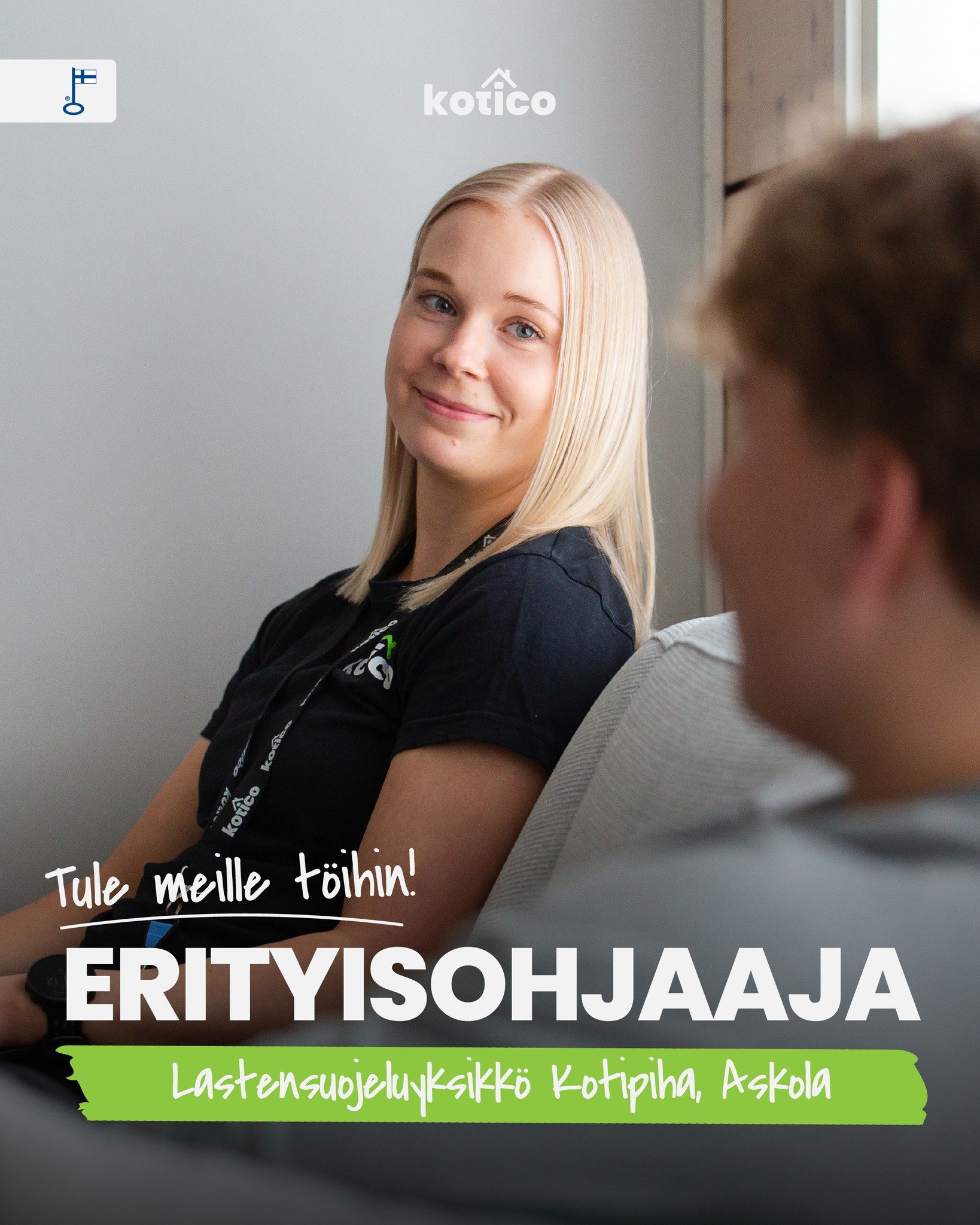 🍀 Haemme erityisohjaajaa toistaiseksi voimassa olevaan ty&ouml;suhteeseen Askolaan 🍀

&bull; Ty&ouml;aika: Osa-aikainen 50 %, kolmivuoroty&ouml; (sopimuksen mukaan my&ouml;s kaksivuoroty&ouml;)

&bull; Soveltuva koulutus: Sosionomi (AMK), kuntoutuk