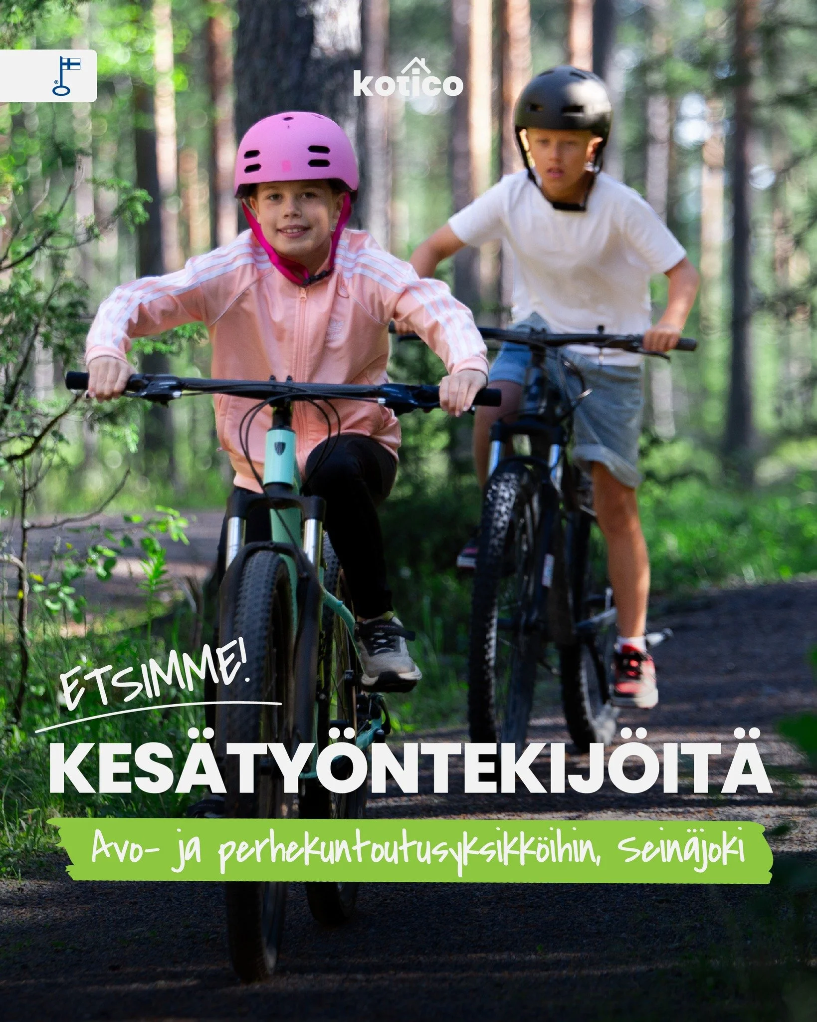 🍀 Perhekuntoutusyksik&ouml;ihimme Sein&auml;joelle etsit&auml;&auml;n perheohjaajia kes&auml;t&ouml;ihin 🍀

Nautitko monipuolisesta ty&ouml;st&auml; ja yhdess&auml; tekemisest&auml; perheiden kanssa sek&auml; siit&auml;, ett&auml; voit ty&ouml;ss&a