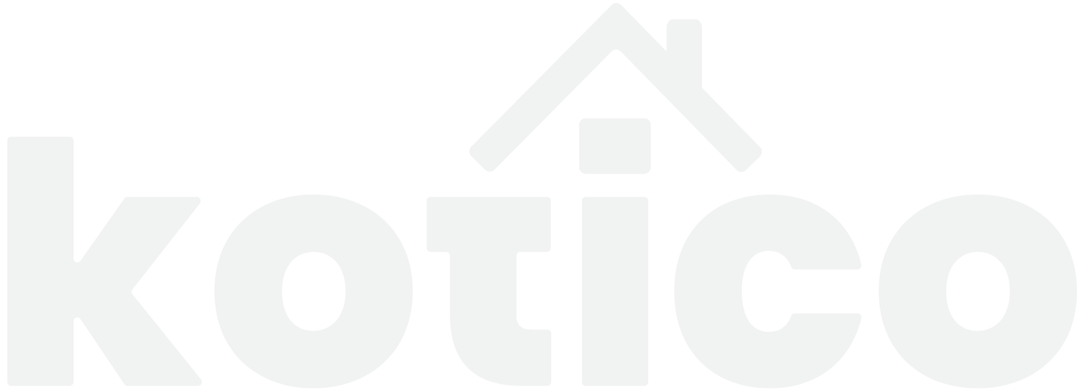 Kotico Oy logo valkoisena.