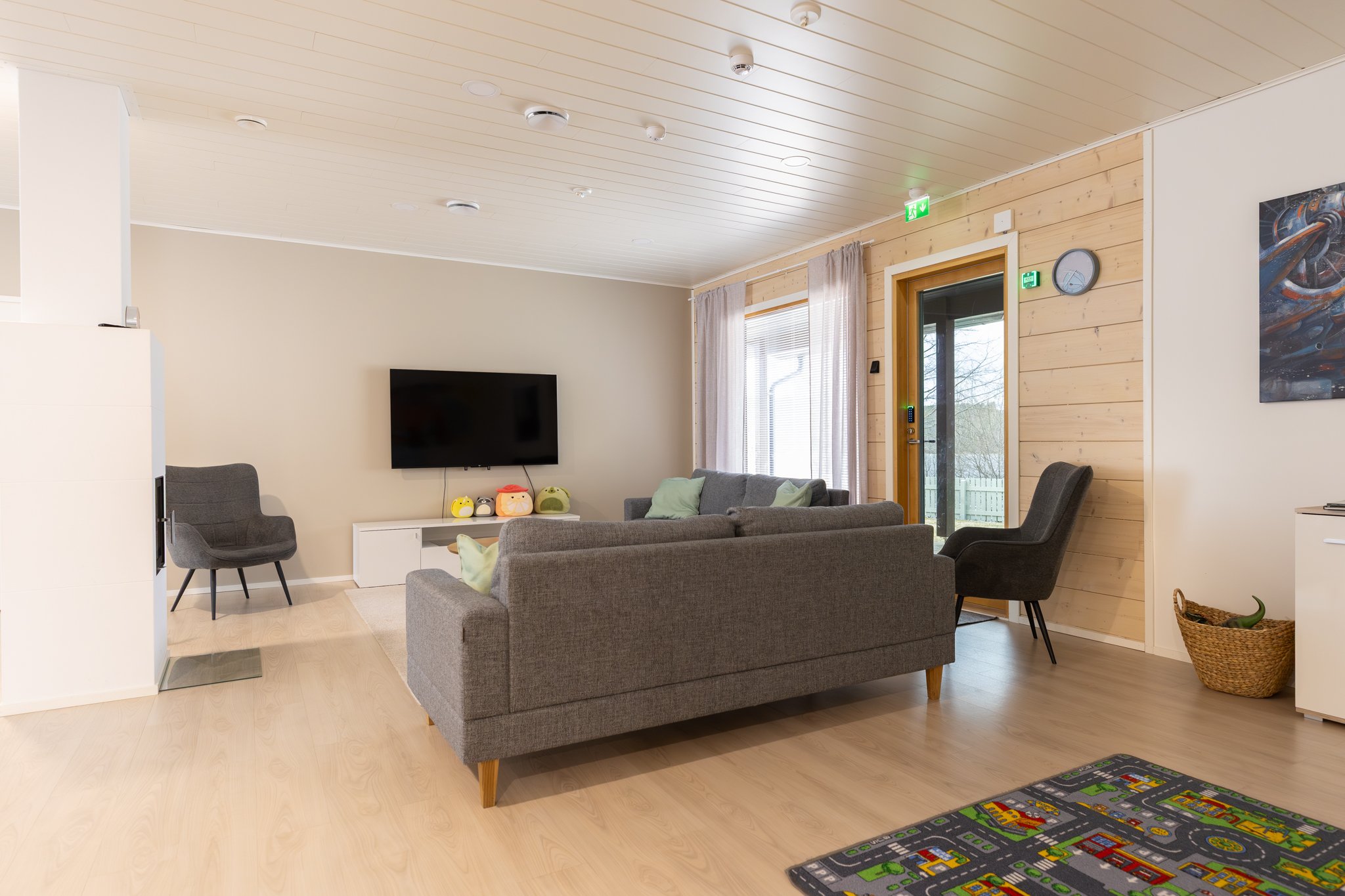 Kuvia Lastensuojeluyksikkö Kotico Kotorannasta, joka sijaitsee Jyväskylässä Keski-Suomen hyvinvointialueella.