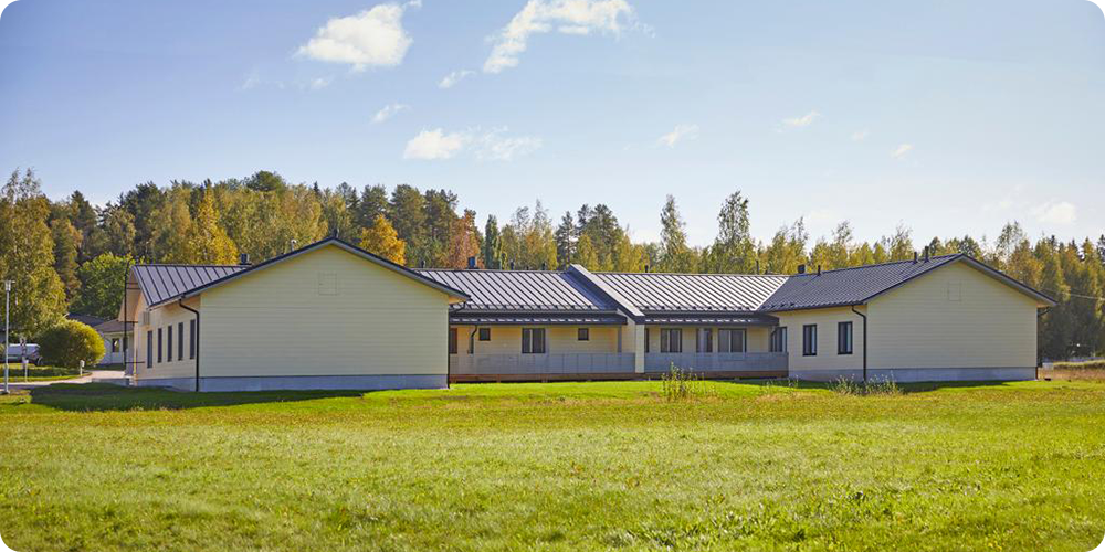 Kuvia lastensuojeluyksikkö Kannuspolkusta, joka sijaistsee Ortimattilassa Päijjät-Hämeen hyvinvointialueella.