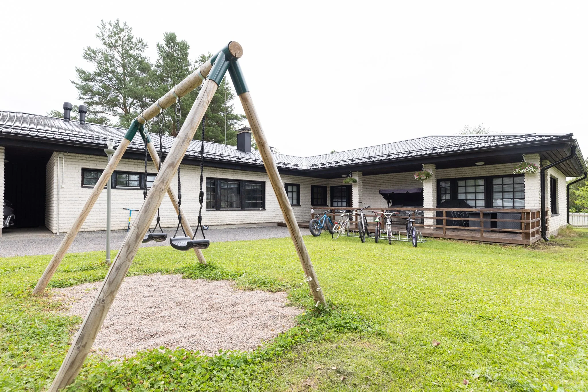 Kuvia lastensuojeluyksikkö Kotico Kotipihasta, joka sijaitsee Itä-Uudenmaan hyvinvointialueella.
