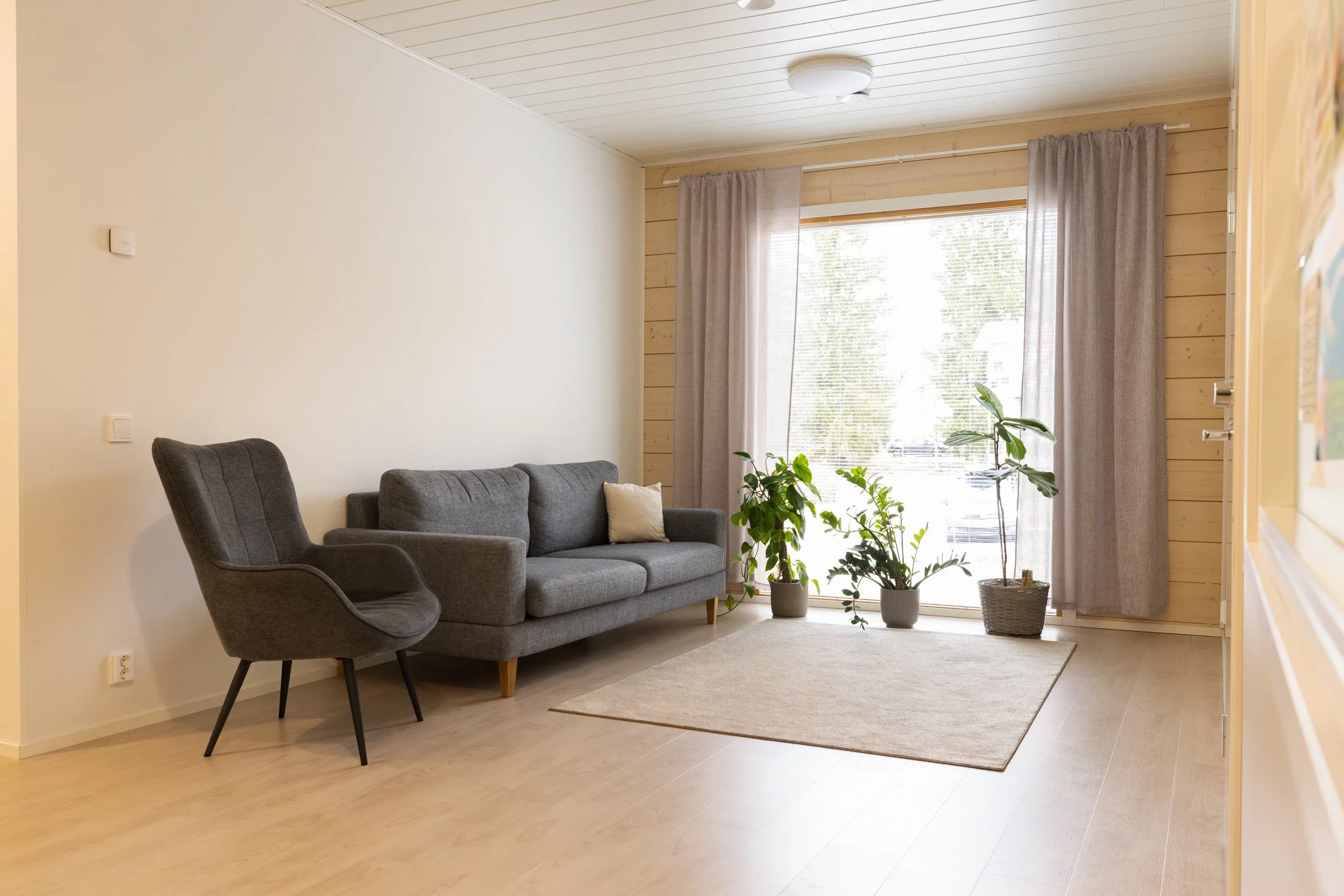 Kuvia Lastensuojeluyksikkö Kotico Kotorannasta, joka sijaitsee Jyväskylässä Keski-Suomen hyvinvointialueella.