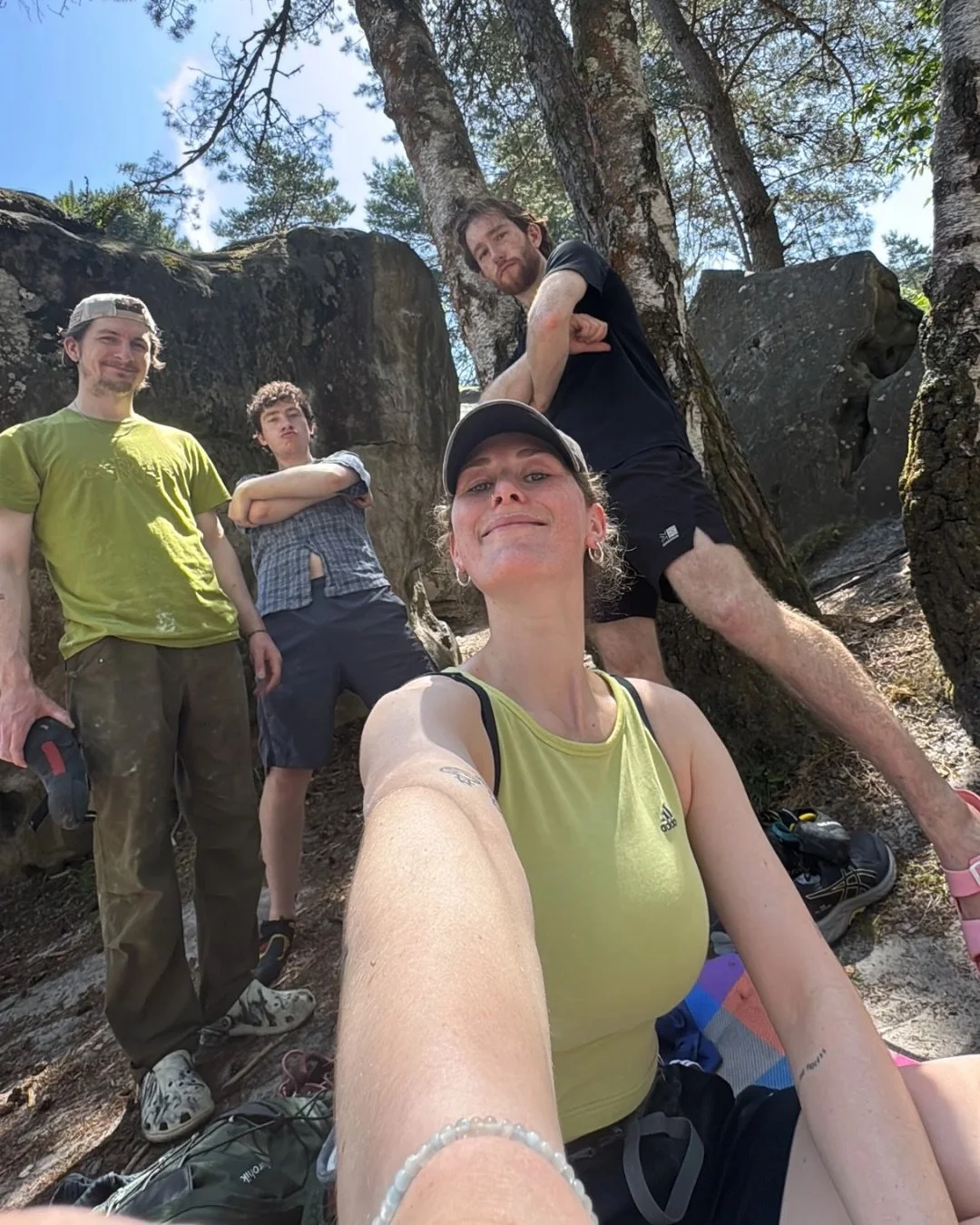 The Simple Life 🪨

I&rsquo;ve just got back from a week in Fontainebleau, France, and damn do I feel good right now 🤸&zwj;♀️

Seven days of climbing, walking, laughing, and spending more time outdoors than I have in a long time gave me exactly what