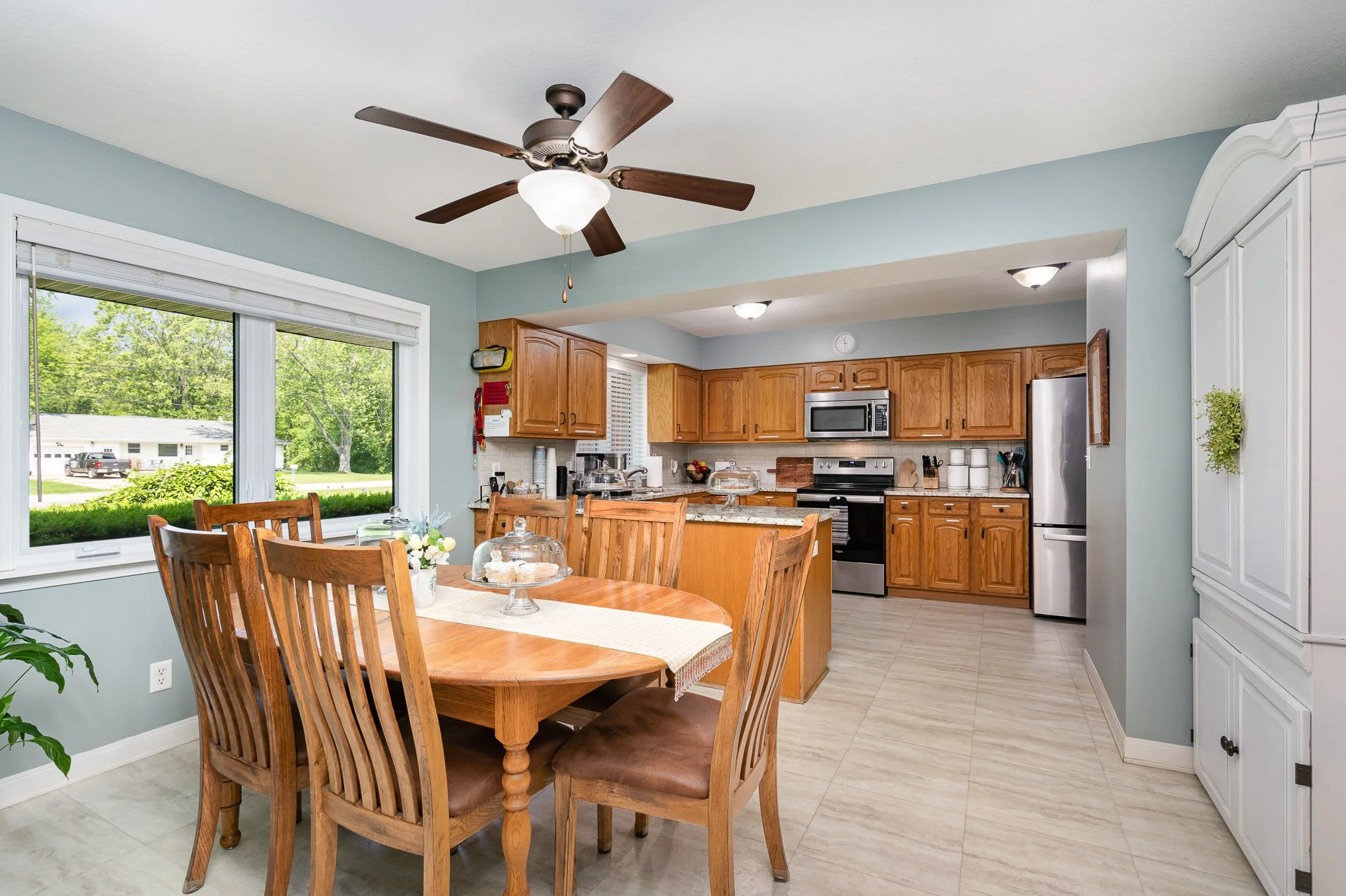  The kitchen for guests and family at the Toni &amp; Trish House 