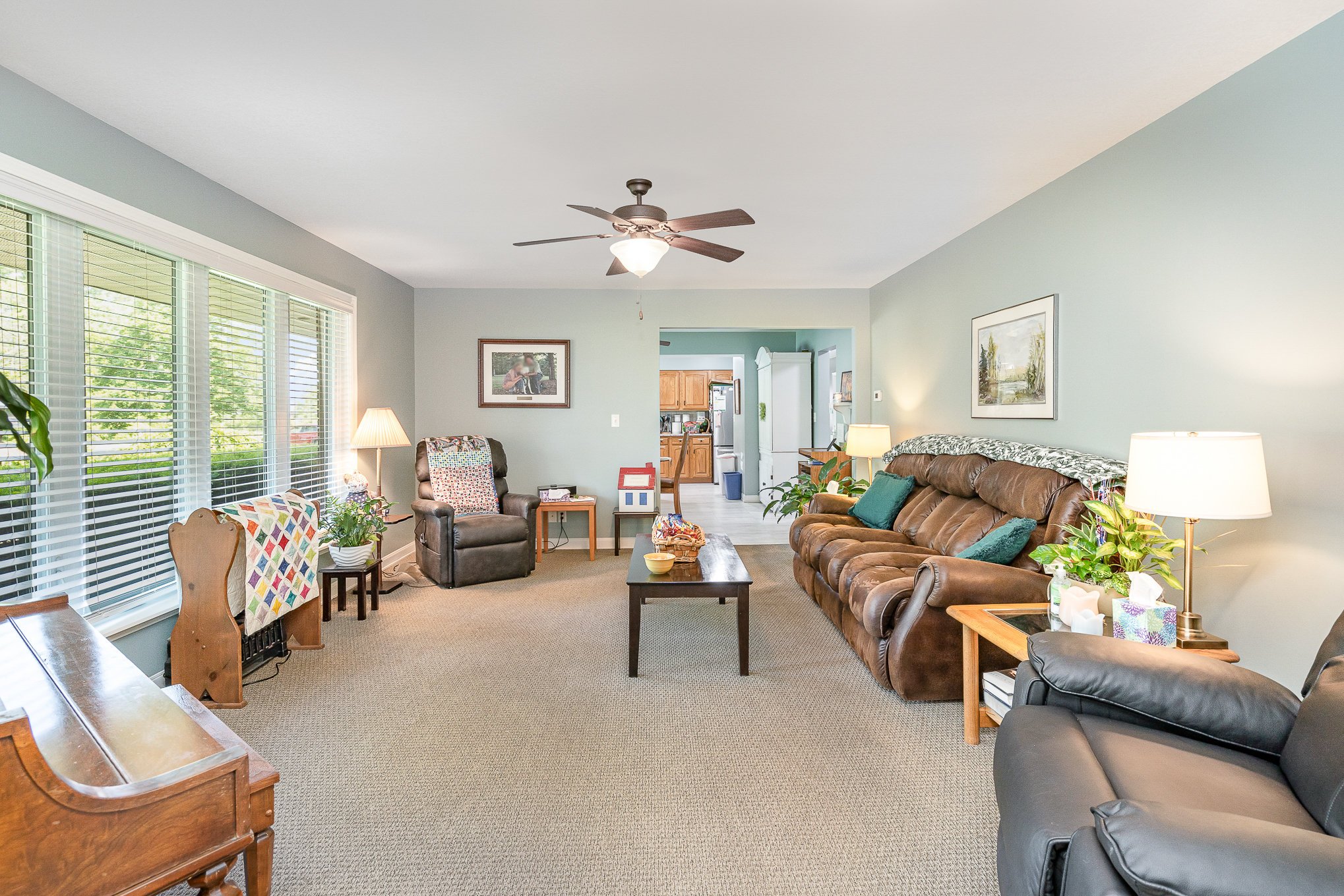  Common room for guests and families at the Toni &amp; Trish House 