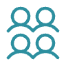 Icon of four people in a group