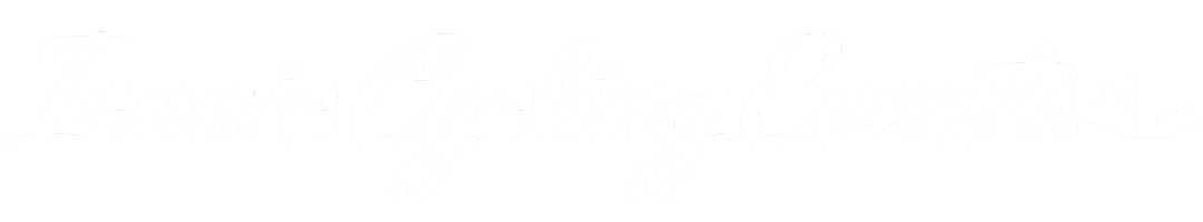 Logo with the text 'Ionic Cycling Events' in white cursive font on a black background.
