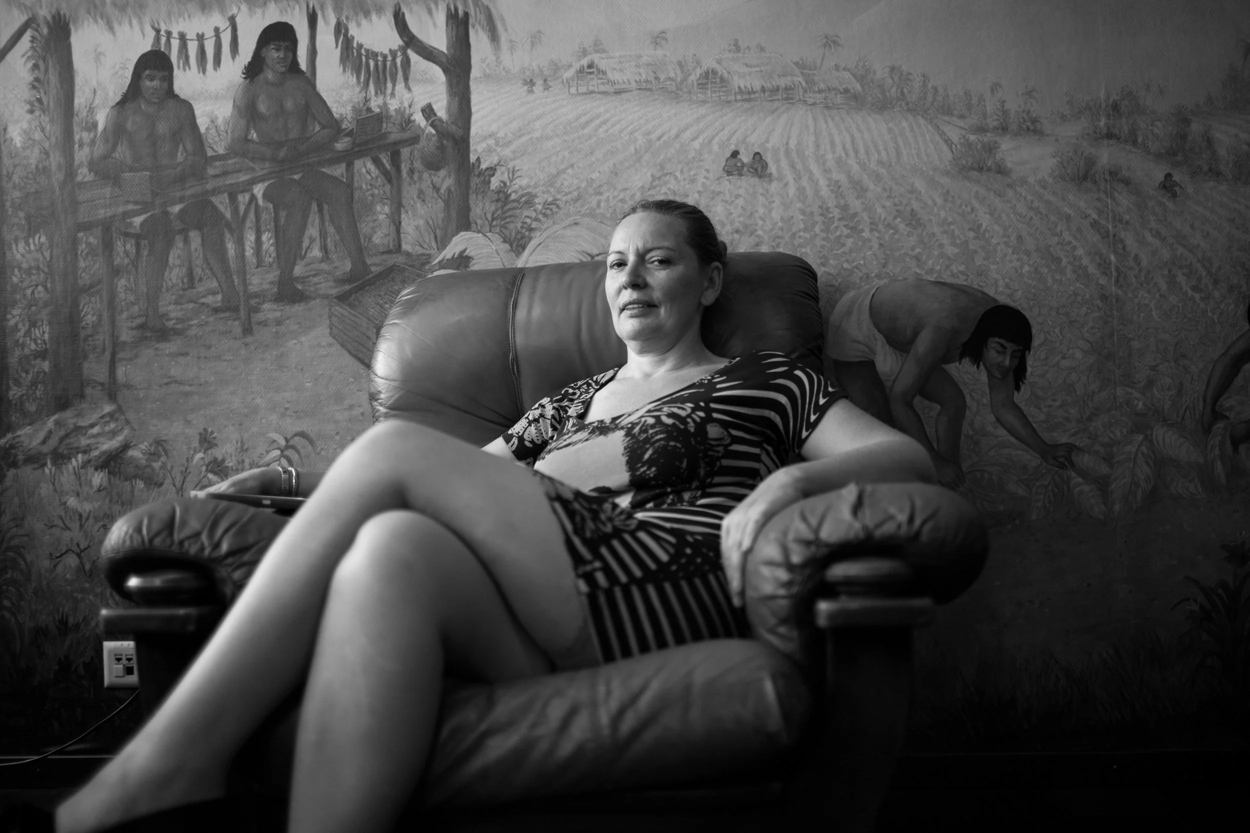 "People say that I lead a bad life and that I am nothing but a whore. They will continue to do so, but they should know that I love my life and I wouldn’t change it for anything in the world.” – Lisa, Owner of the Erotic Salon Venusia