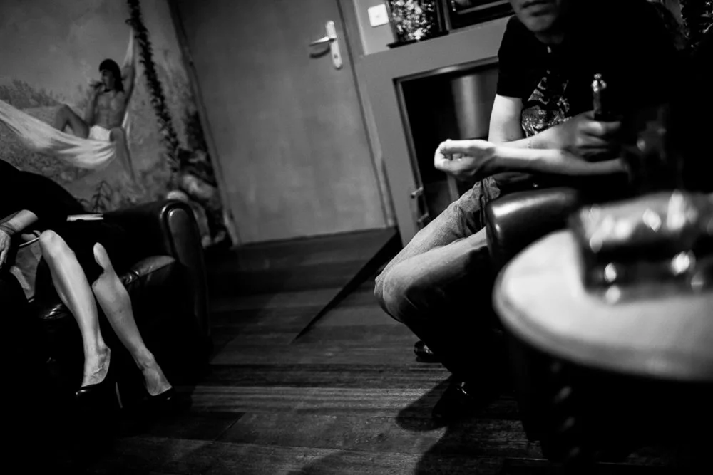 "I am French but I rarely visited prostitutes back at home. Now that I live in Switzerland I come here sometimes. It is legal so I don’t have to worry. I work too hard to have time for a relationship.” – Client