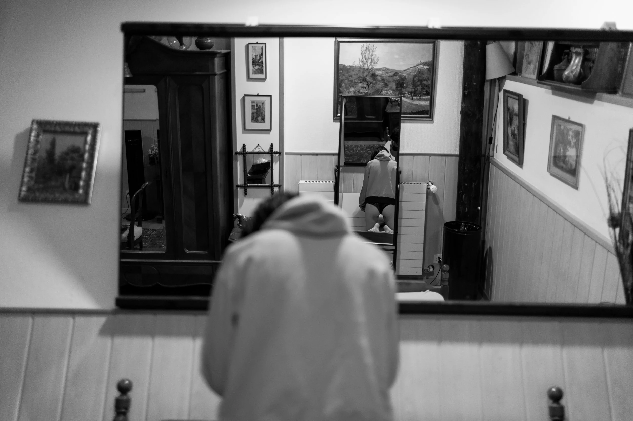 “I came here from the Ukraine sixteen years ago and have been working at this salon for ten. I used to work at a restaurant but the money wasn’t good.” – Lena