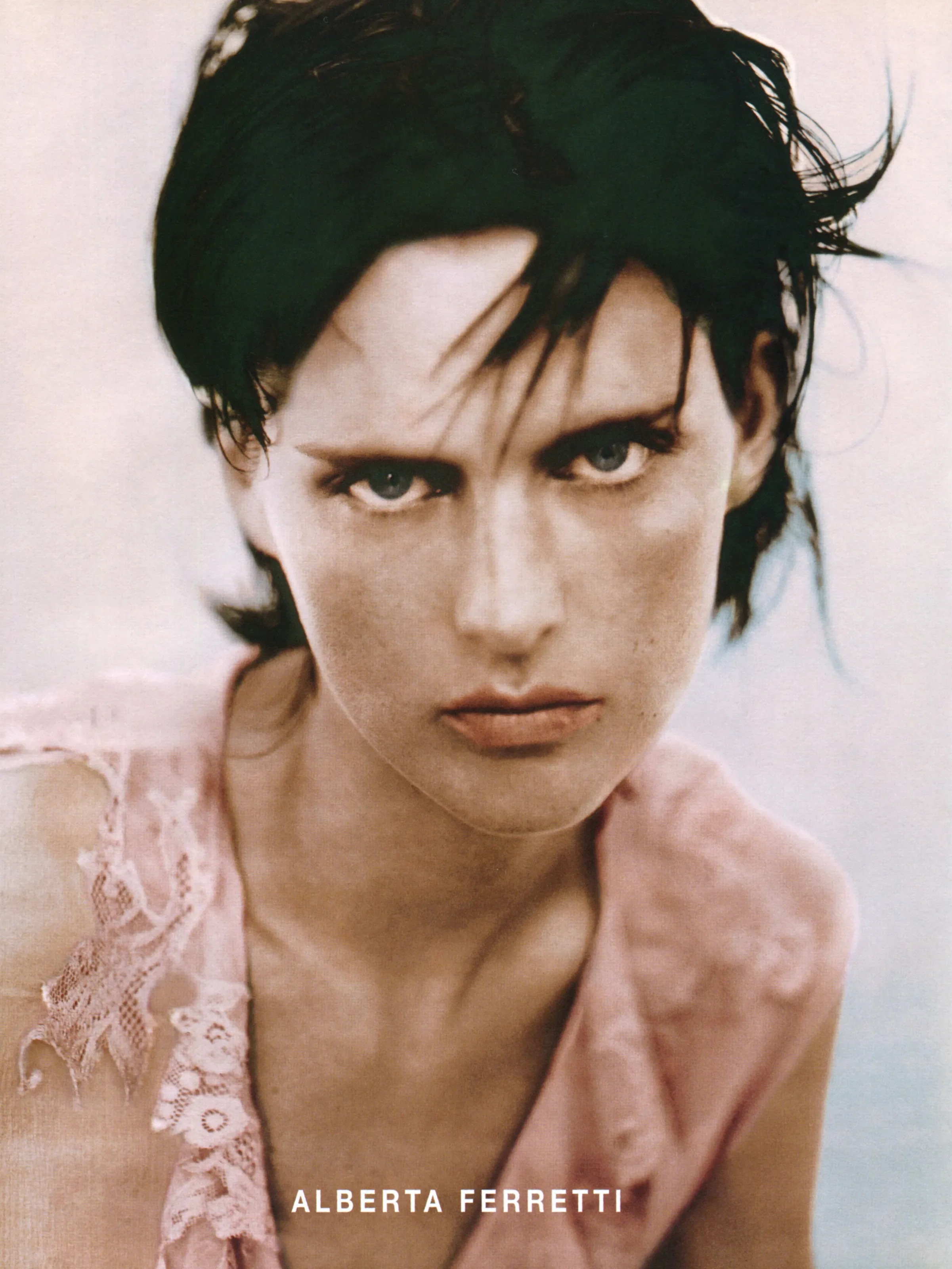 Stella Tennant - Alberta Ferretti (S/S 2000) photographed by Paolo Roversi