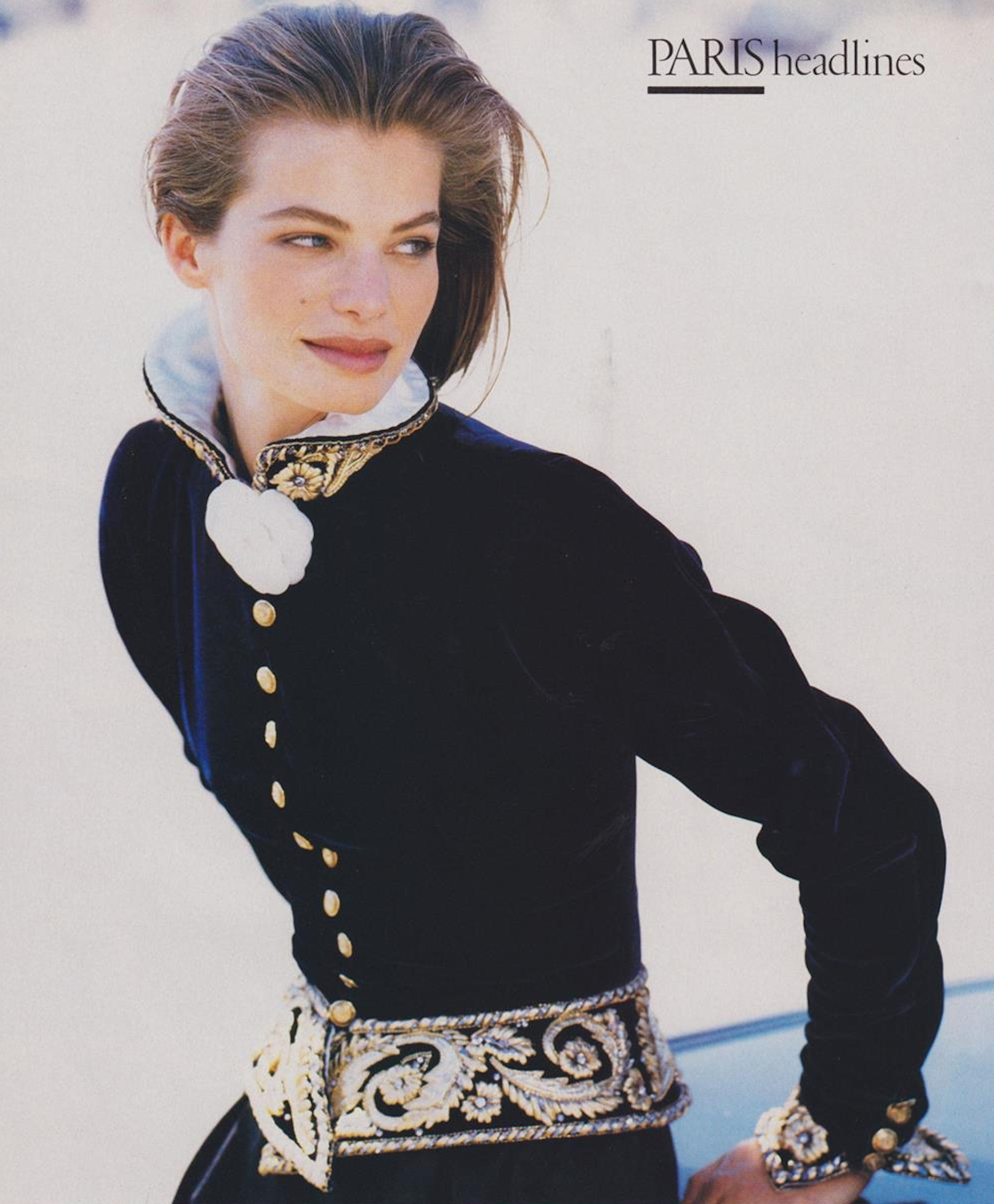 Cordula Reyer, Micaela Bercu by Peter Lindbergh - Vogue (US), November 1988
