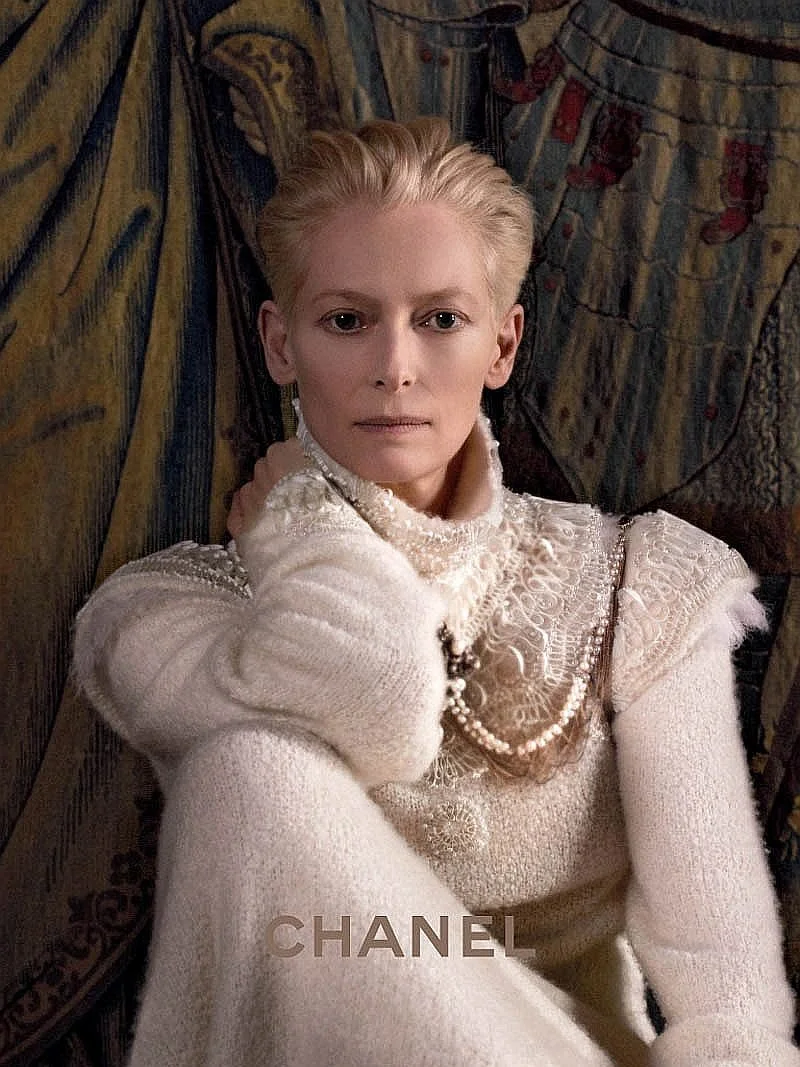 Tilda Swinton by Karl Lagerfeld - Chanel (Métiers d'Art collection), 2012/13