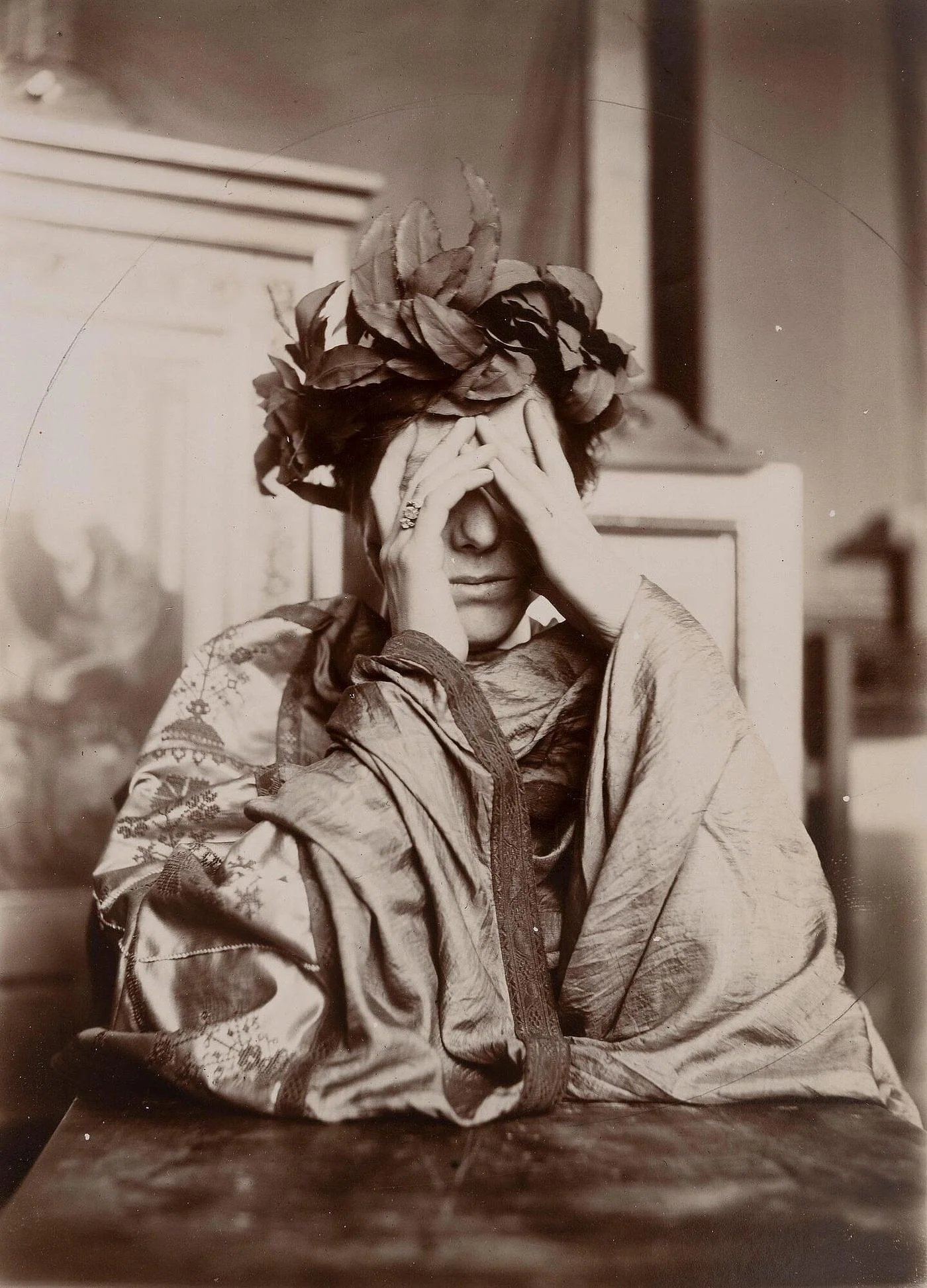 Portrait of Marguerite Khnopff by Fernand Khnopff, 1890