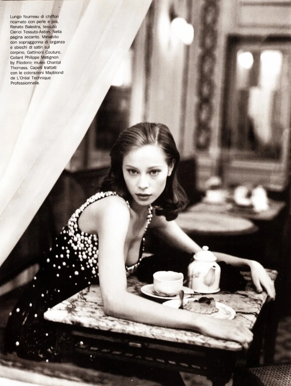 Nina Brosh, Navia Nguyen, Michelle Behennah - Vogue (Italia), March 1995