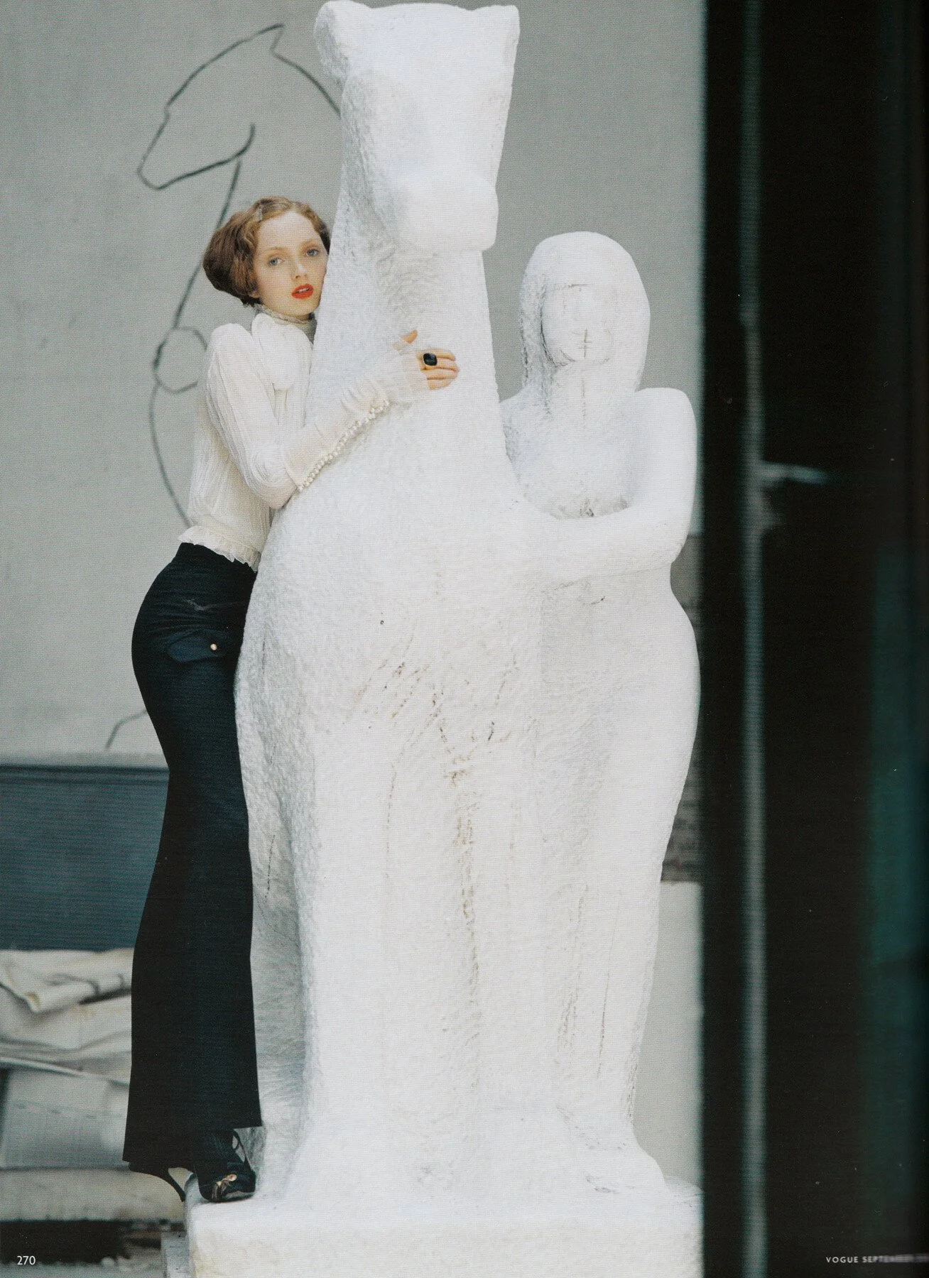 Lily Cole by Koto Bolofo - Vogue (Germany), September 2006